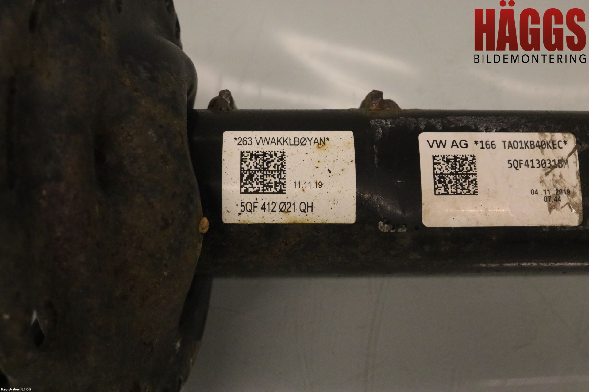 Volkswagen VW TIGUAN 16-24 Fjäderben Fram Höger