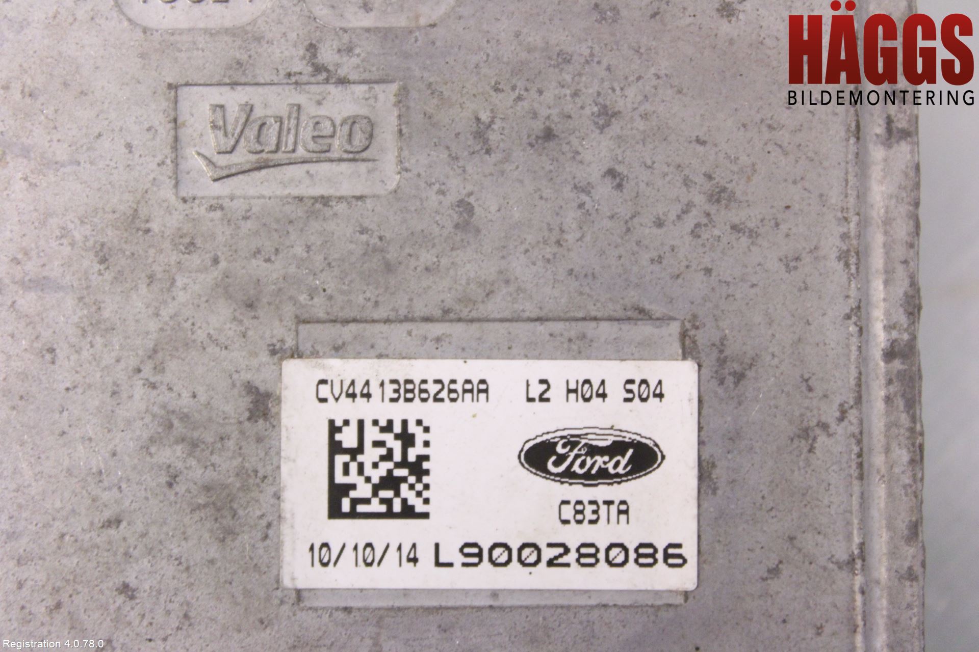 Ford KUGA 13-16 Styrenhet Strålkastare