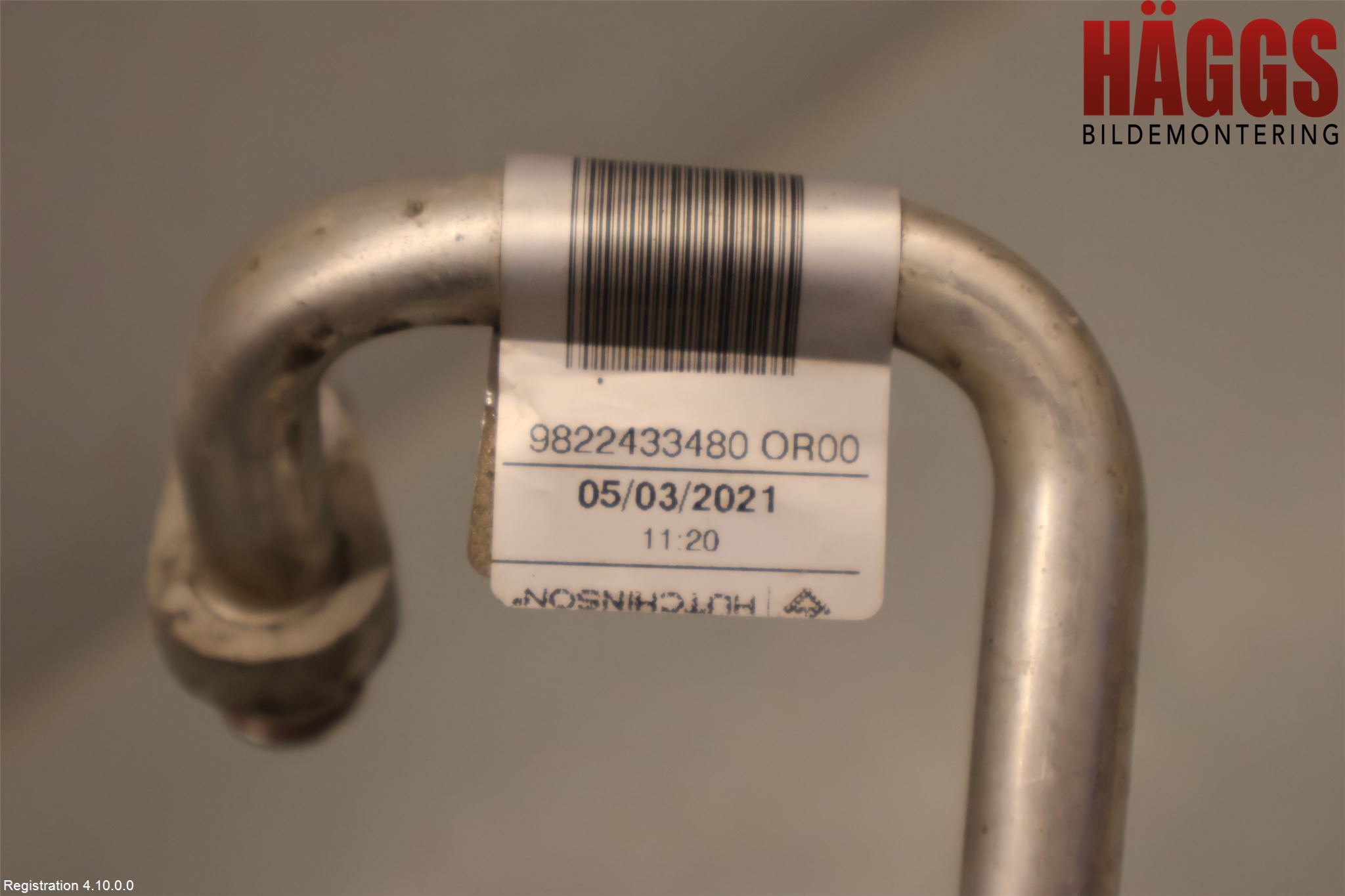 Peugeot PARTNER/E-PARTNER 19- Ac Slang-Rör