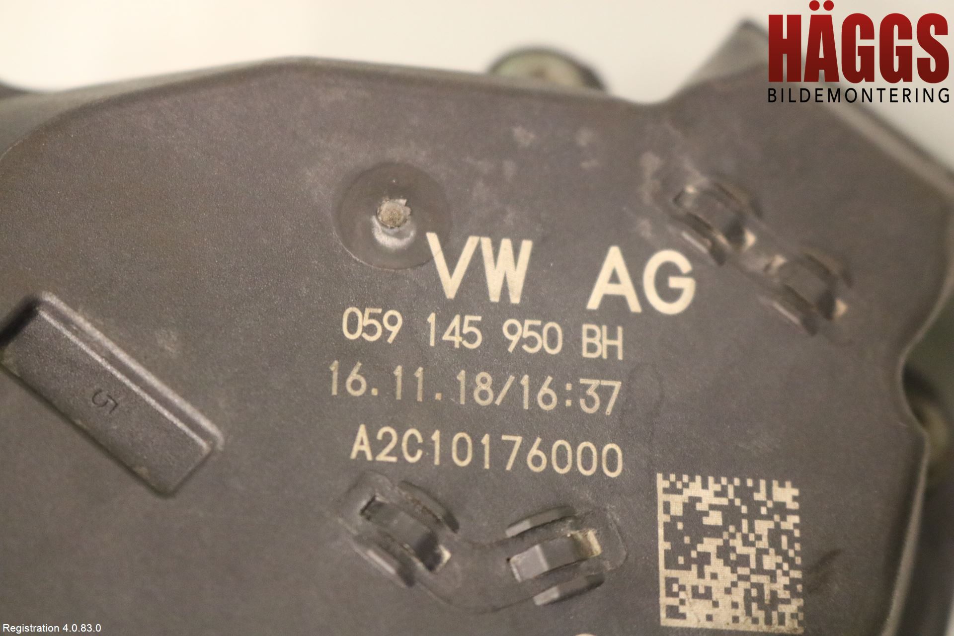 Volkswagen VW AMAROK 2H 10-22 Injspjällhus
