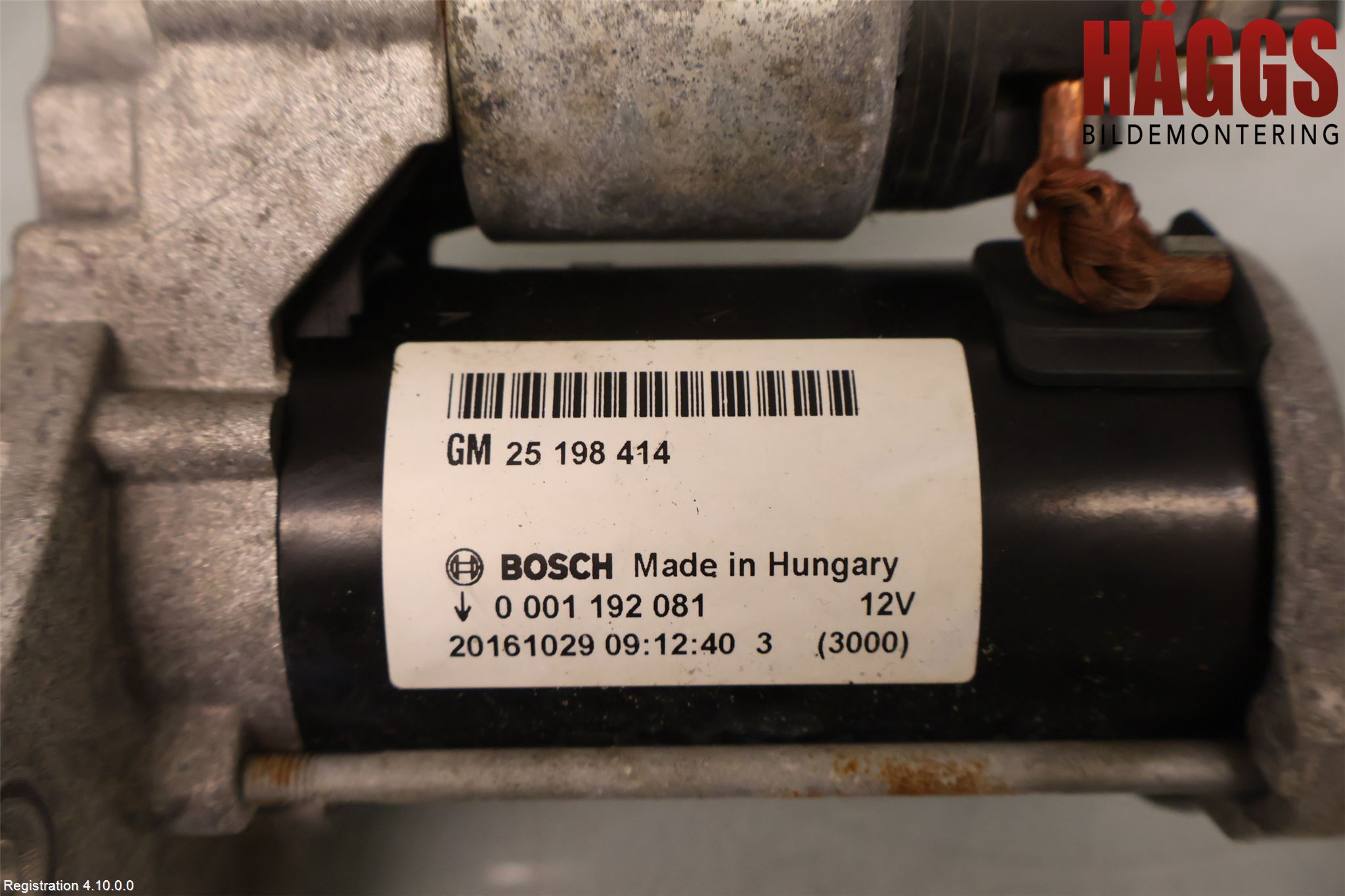Opel CORSA E 15-19 Startmotor