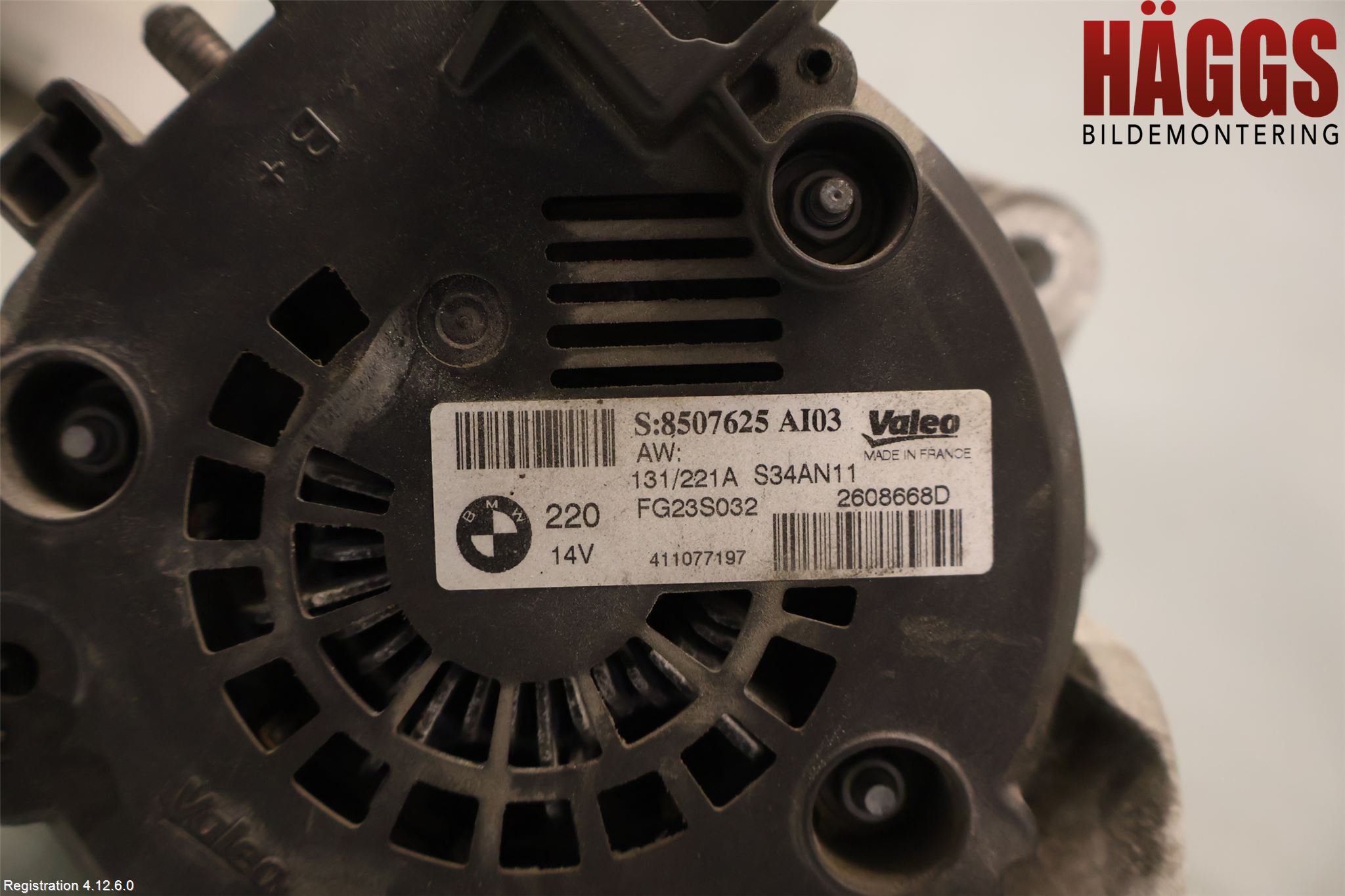 BMW 5 F10/F11/F18 09-17 Generator