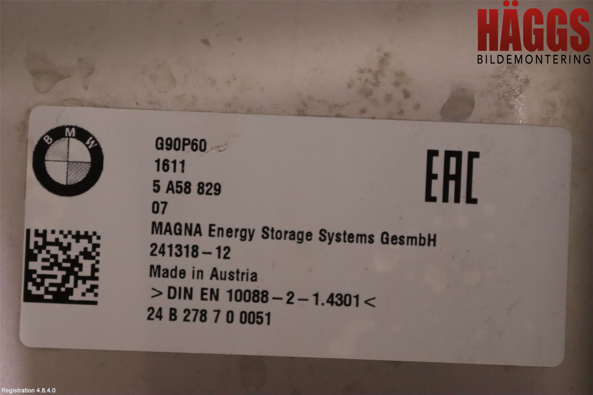 BMW 5/i5 G60/G61 24- Bränsletank Insprutning