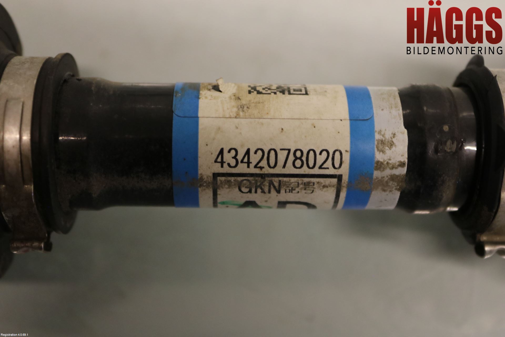 Lexus NX 300h 15-21 Drivaxel Fram Vänster