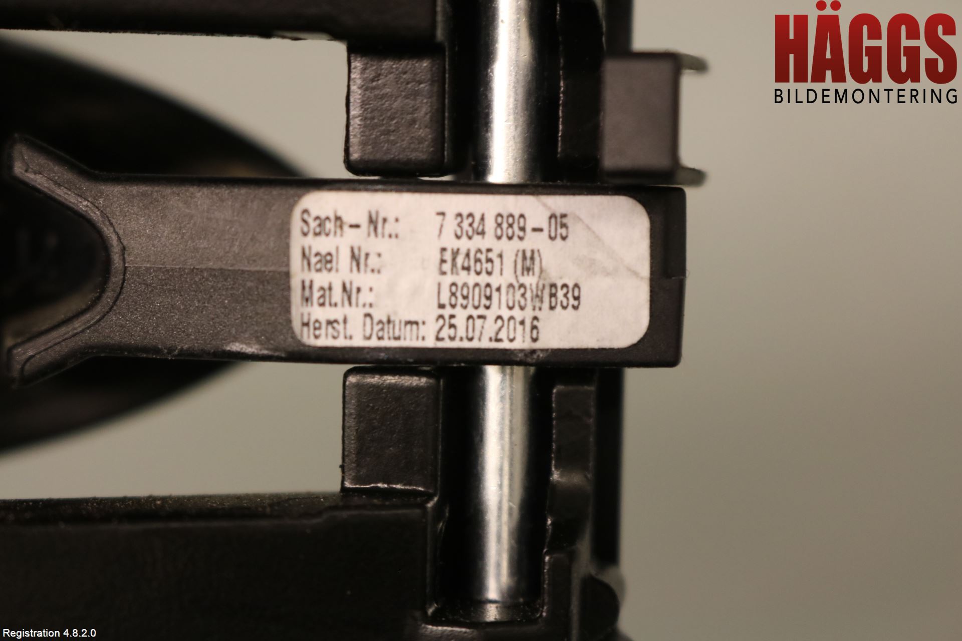 BMW 5 F10/F11/F18 09-17 Dörrhandtag Yttre Vä