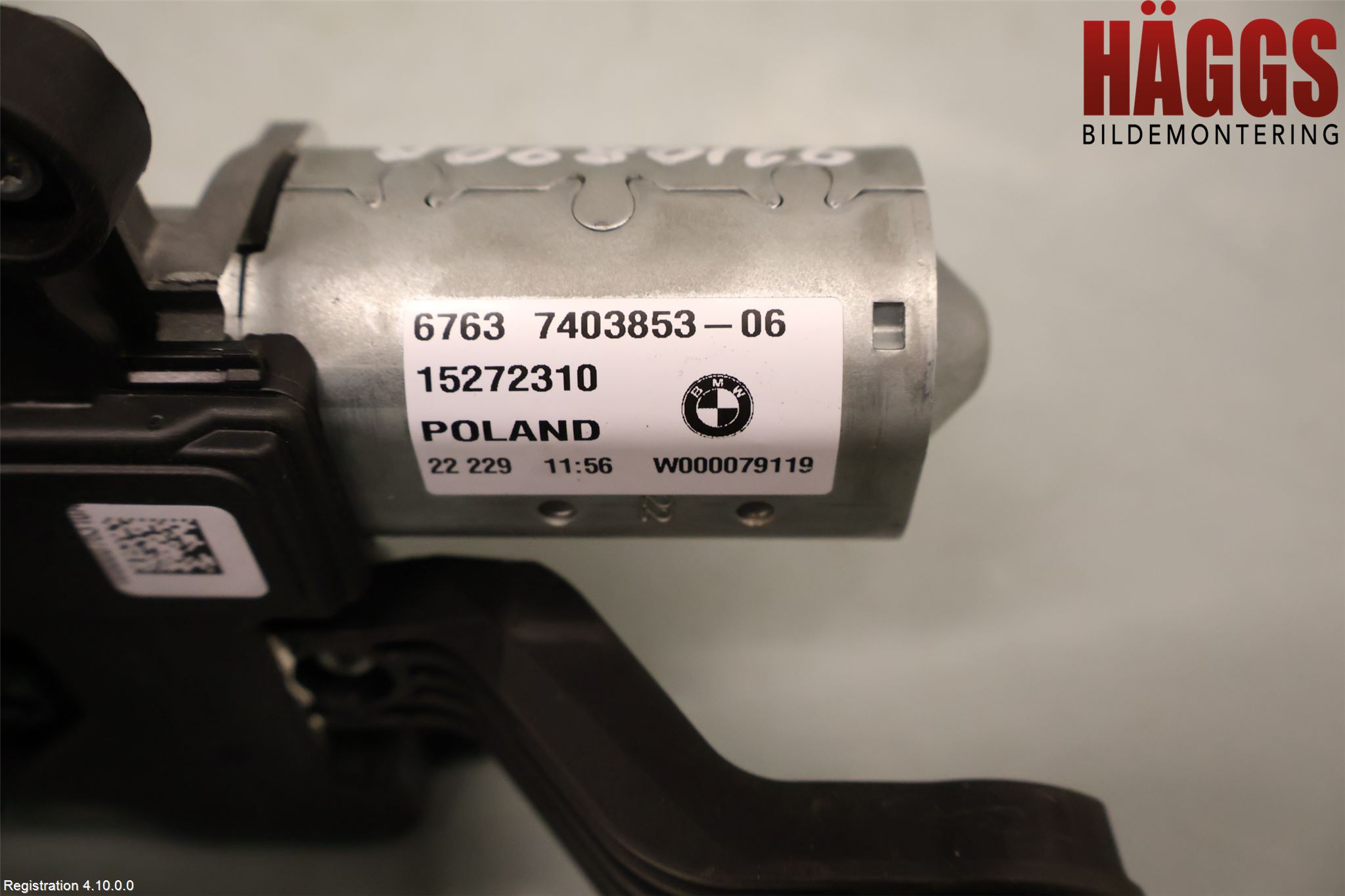 BMW 5 G30/G31/F90 17-23 Torkarmotor Baklucka