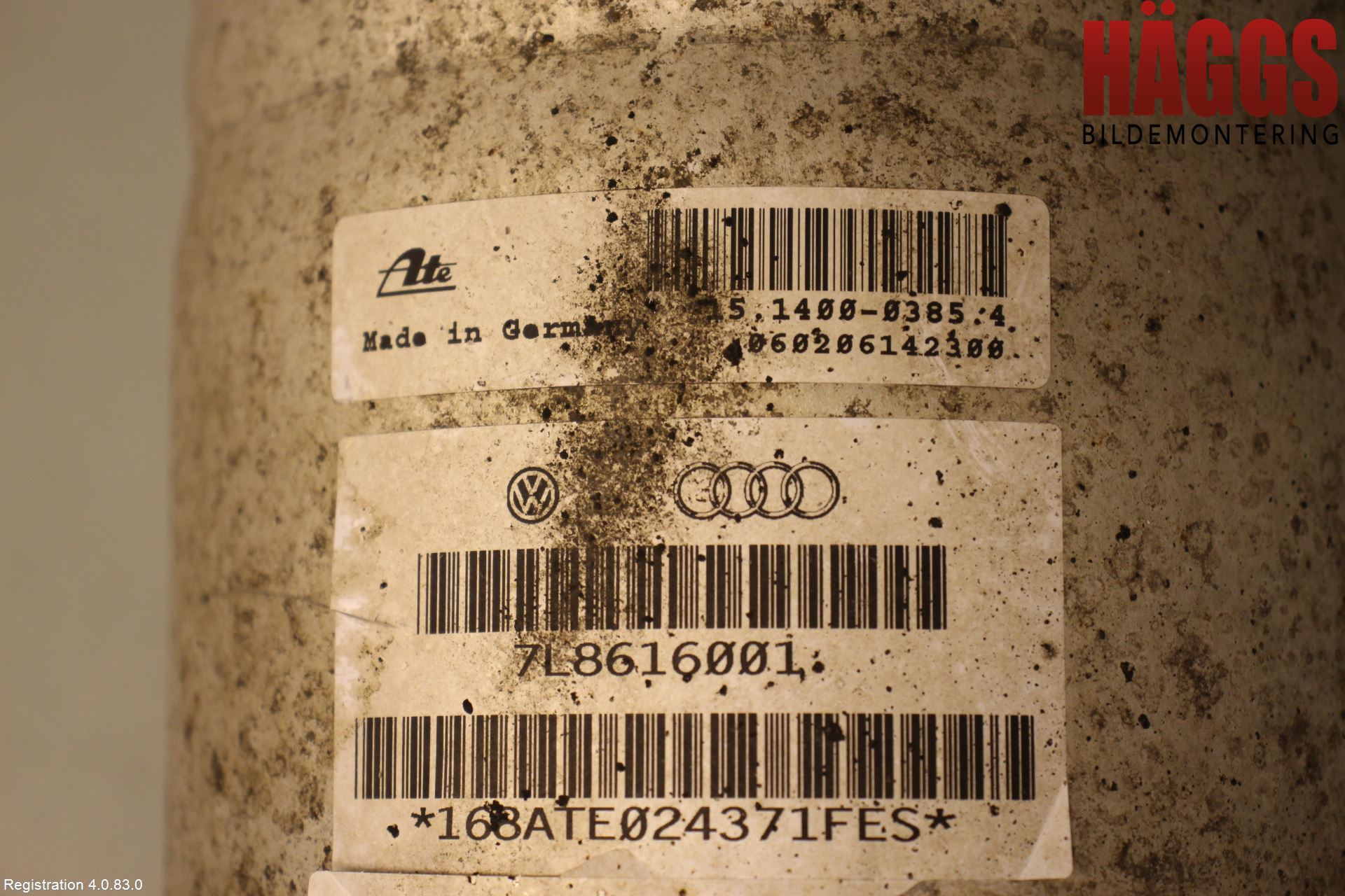 Audi Q7/SQ7 Fjäderben Bak Vänster