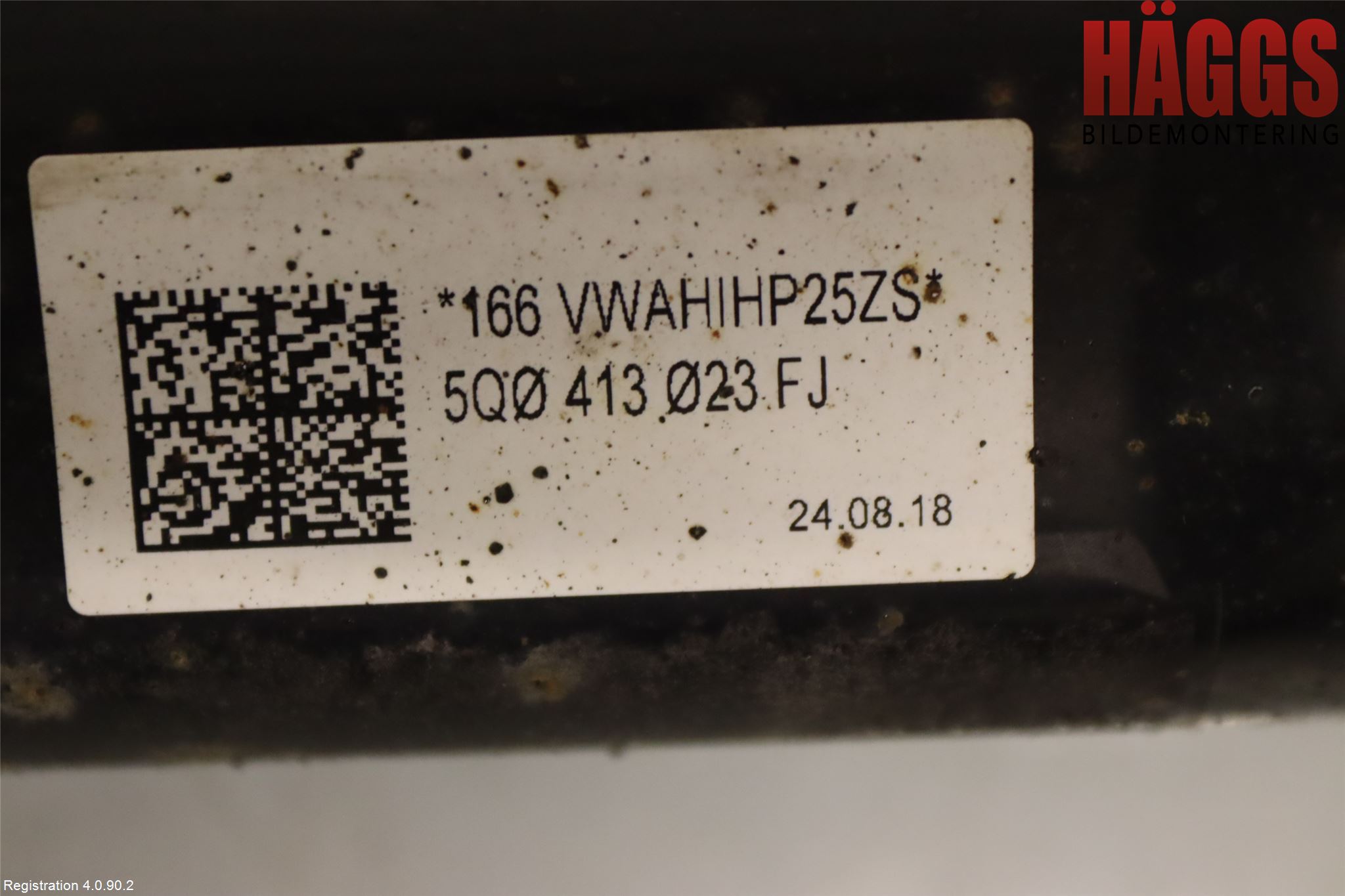 Volkswagen VW GOLF / E-GOLF VII 13-20 Fjäderben Fram Höger