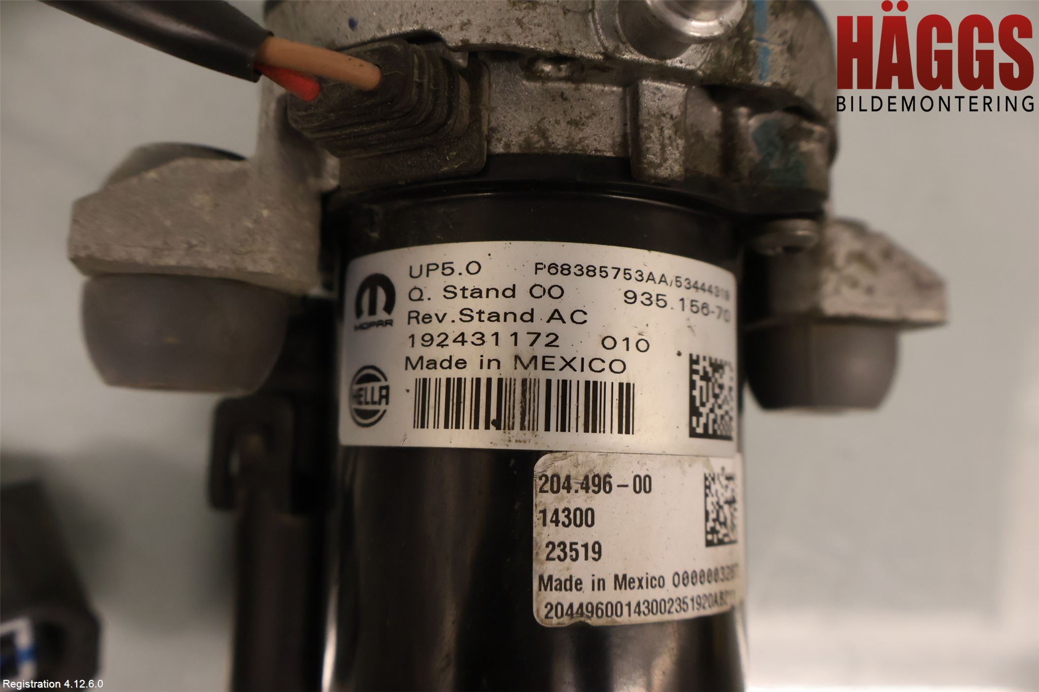 Dodge PICK UP RAM 81- Vakuumpump