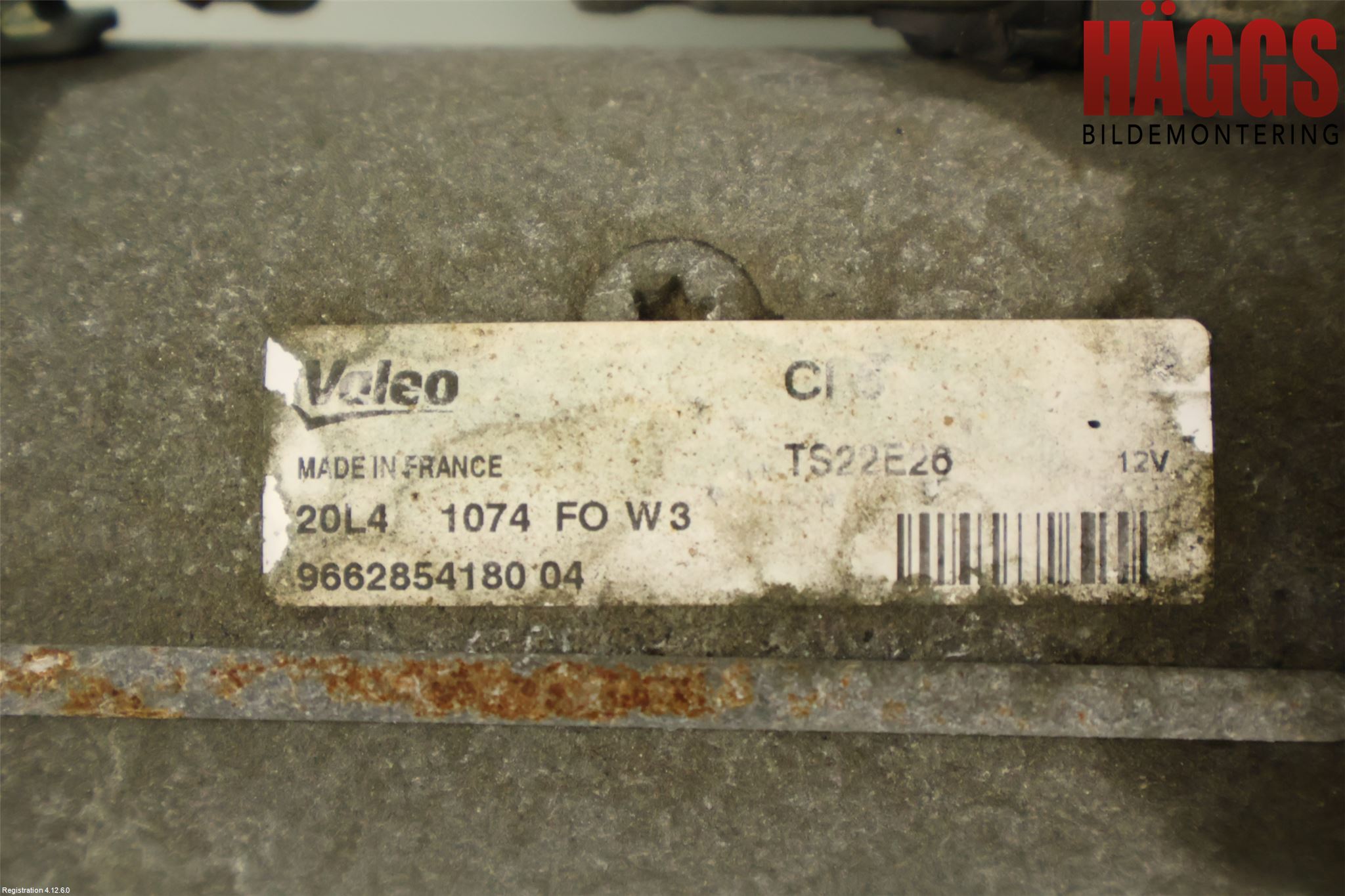 Citroen C4 GRAND PICASSO 14-18 Startmotor Diesel