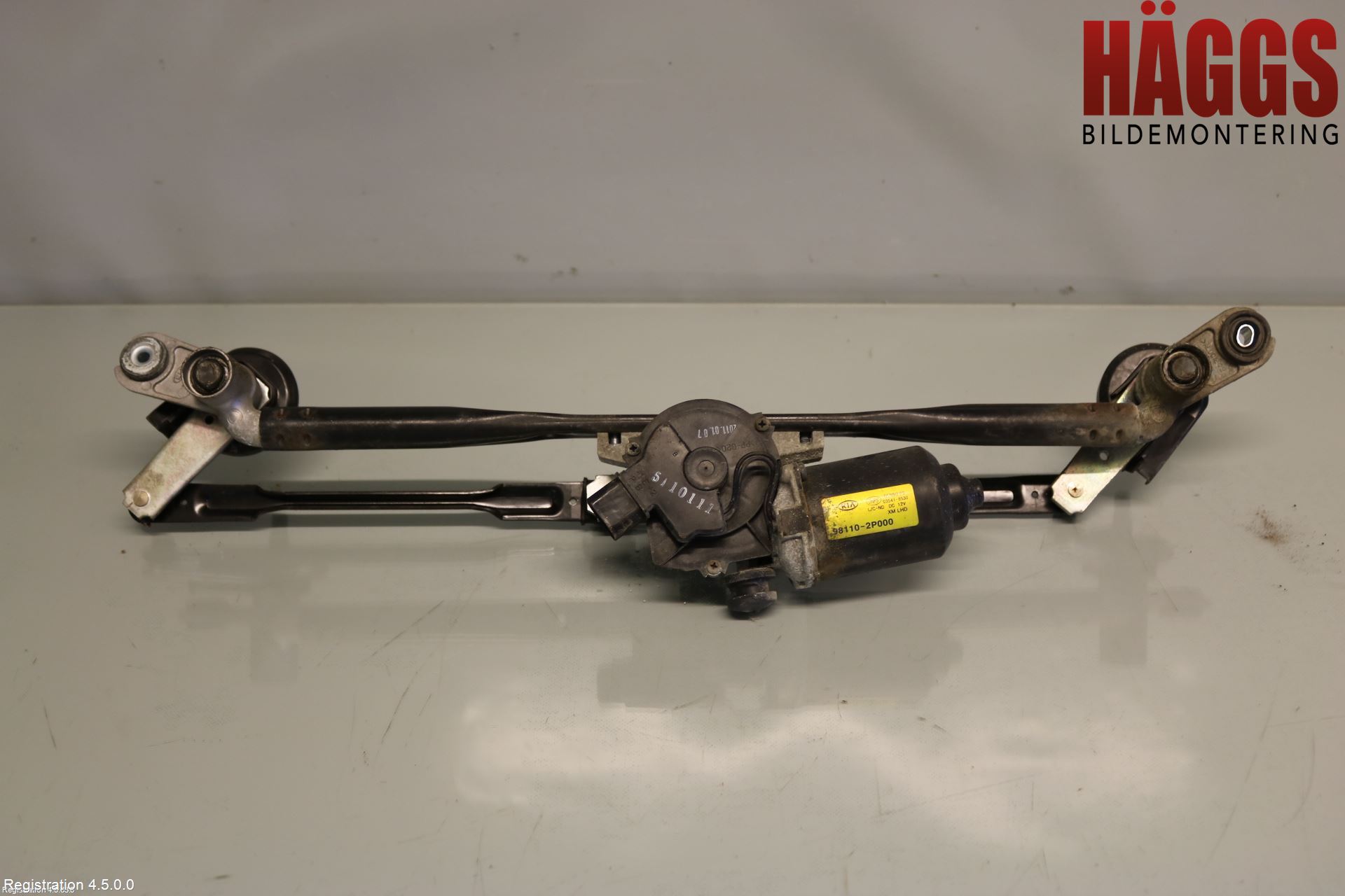 Kia SORENTO 10-14 Torkarmotor Vindruta