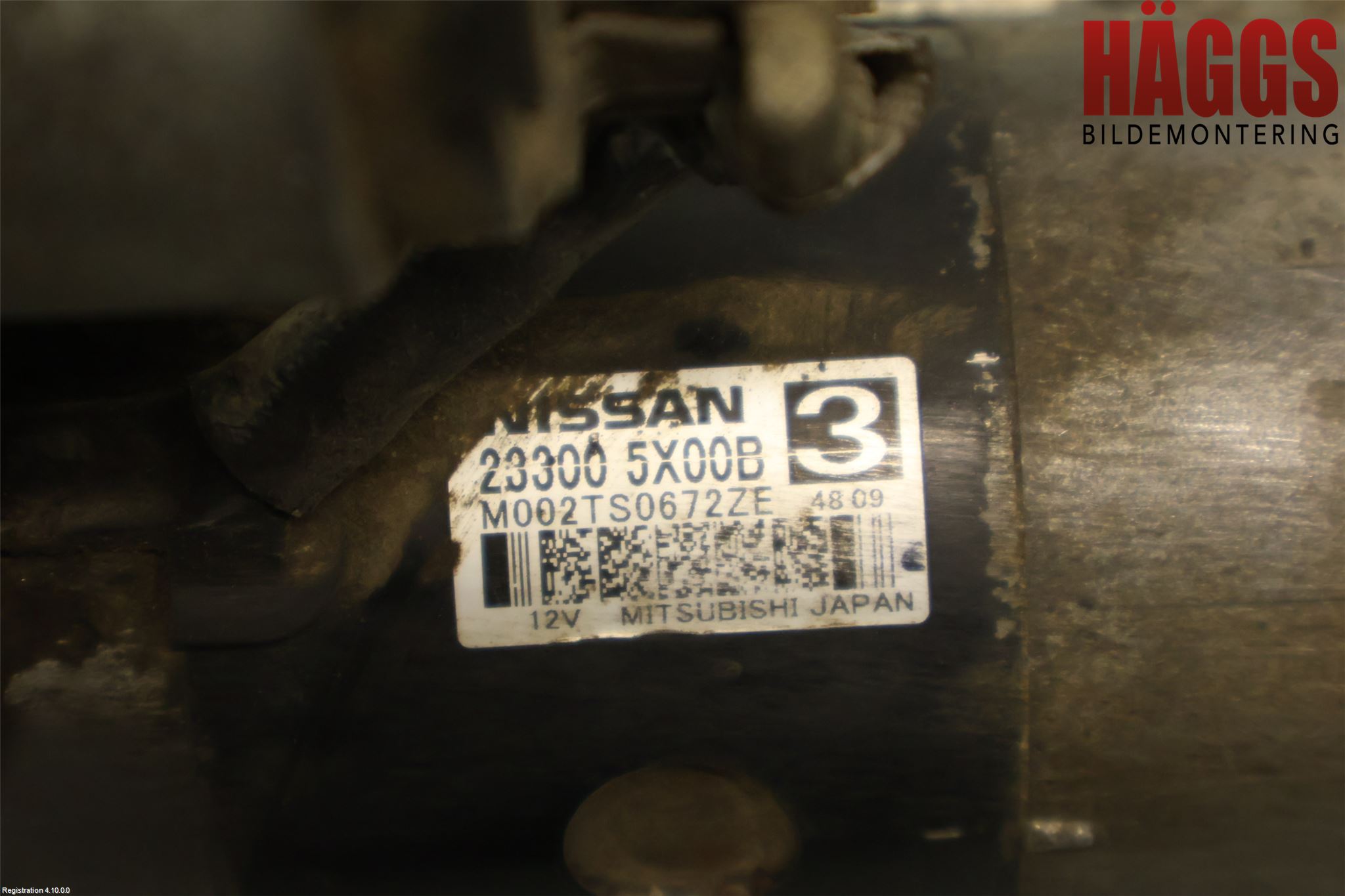 Nissan NAVARA 05-16 Startmotor Diesel
