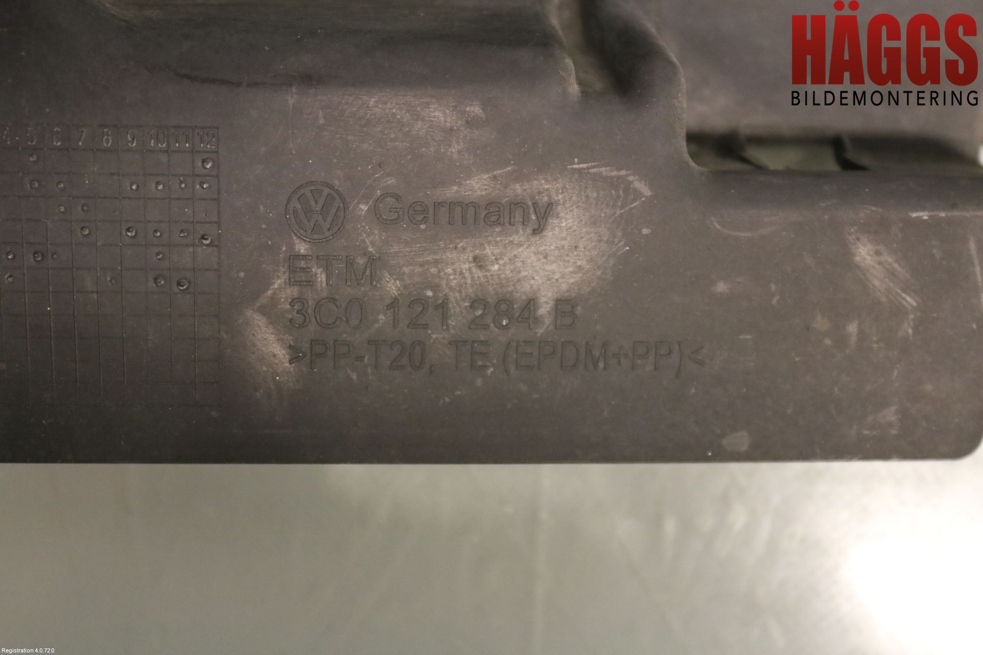 Volkswagen VW PASSAT 05-11 Deflektor Plåt-Plast Kylning