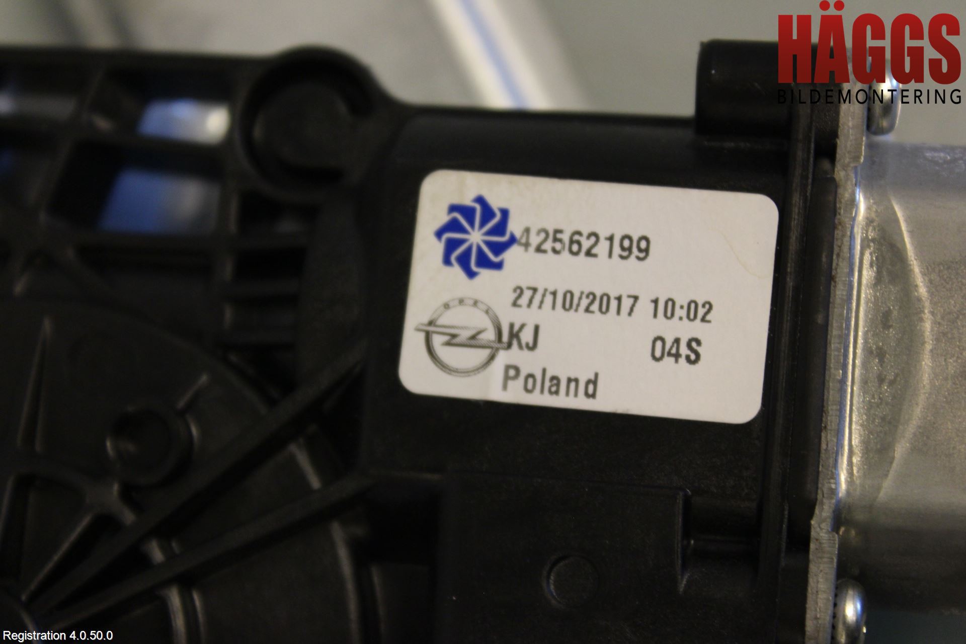 Opel MOKKA 13-20 Fönsterhiss El Kompl