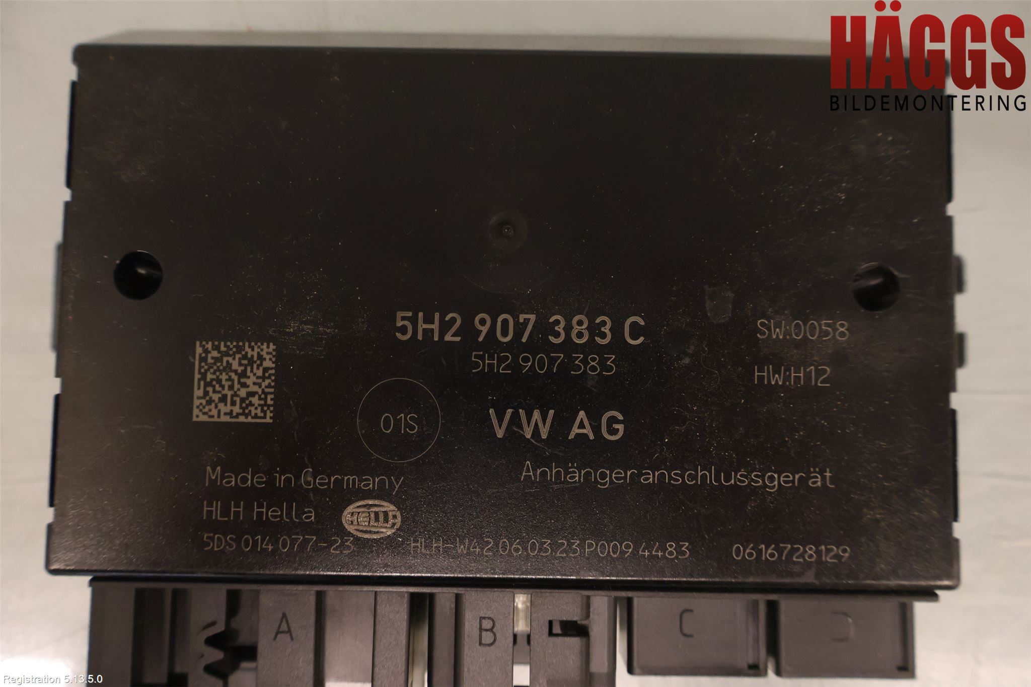 Volkswagen VW ID.5 22- Styrenhet Dragkrok