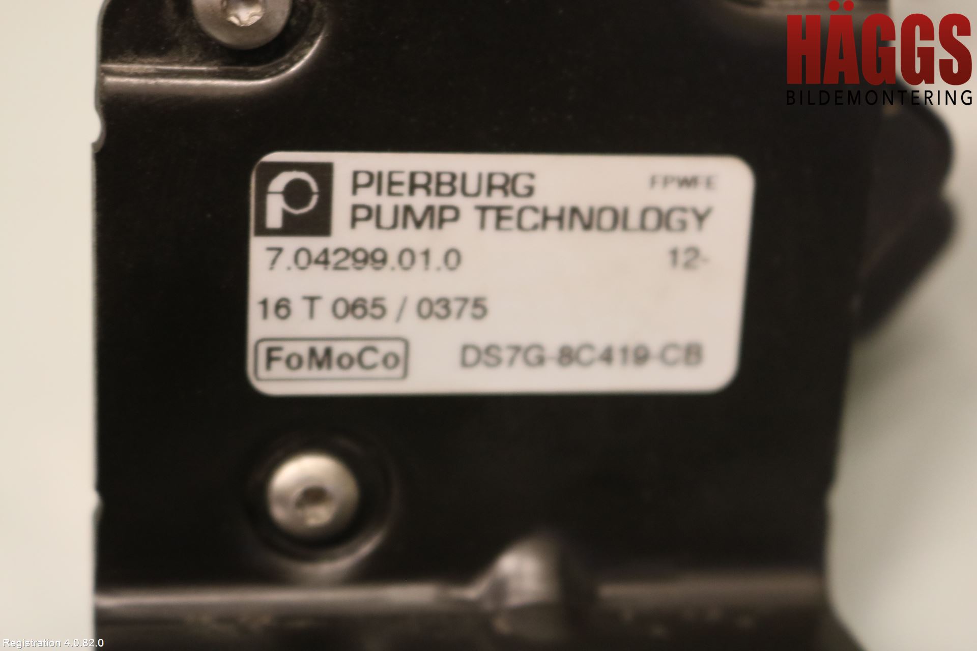 Ford C-MAX ll 15-19 Värme Cirkulationspump