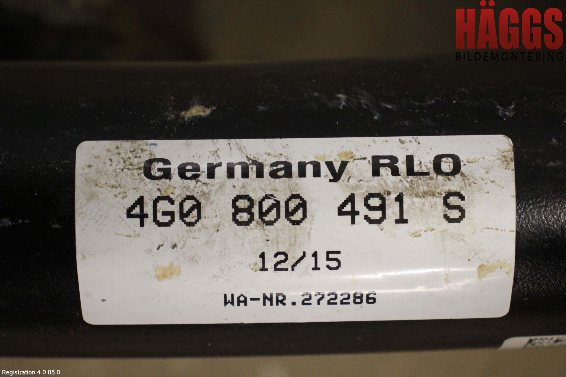 Audi A6/S6 4G 11-18 Dragkrok