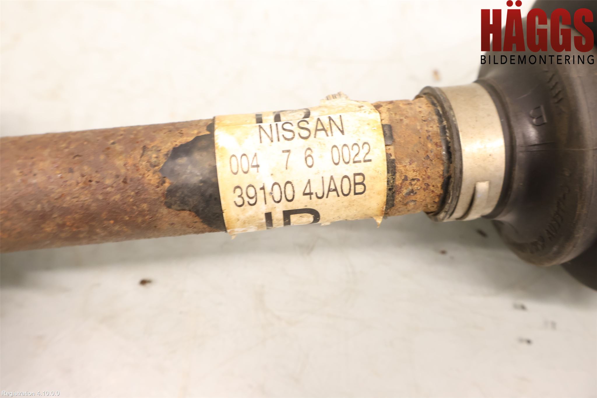 Nissan NAVARA, TREK-1 17-21 Drivaxel Fram Vänster
