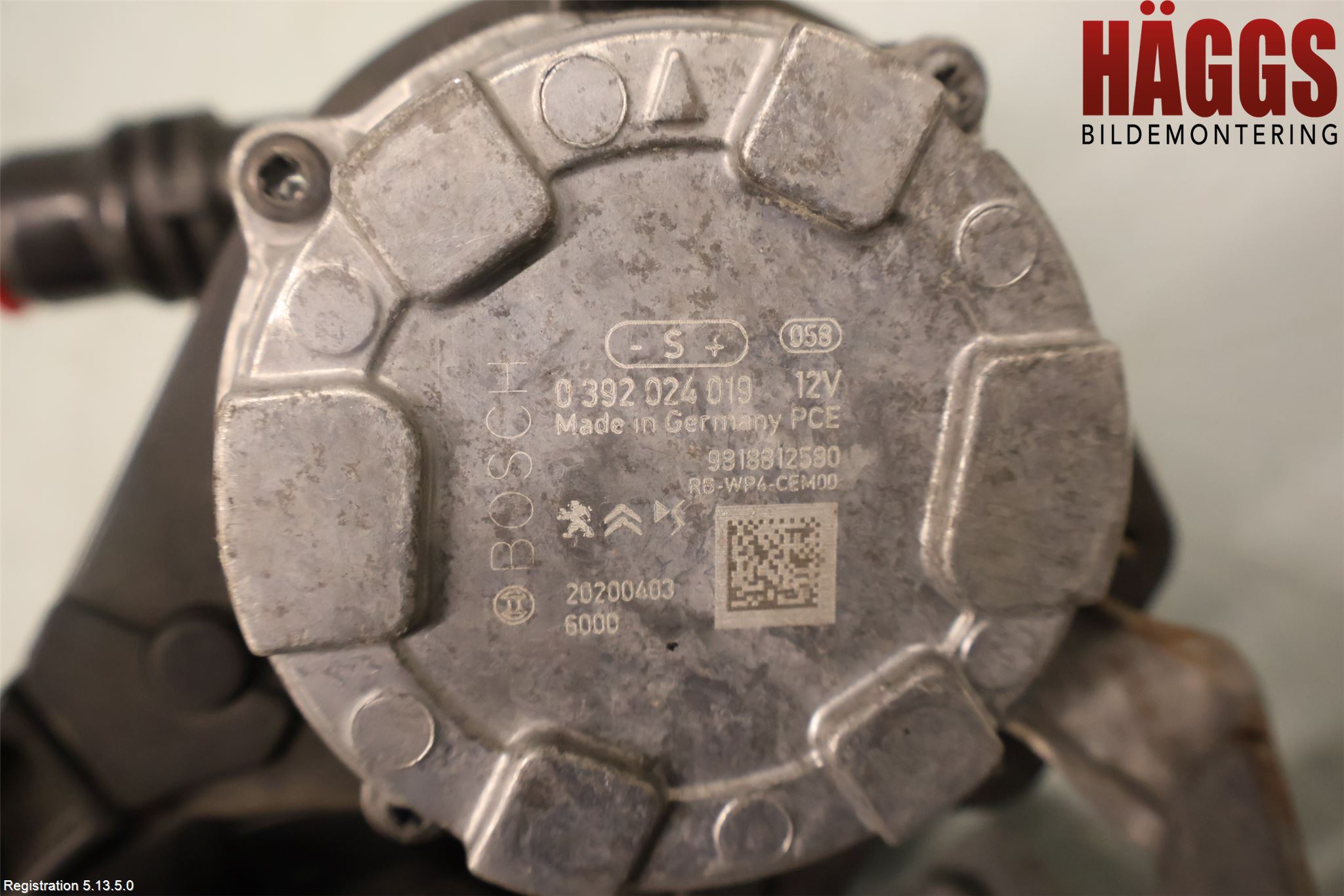 Peugeot 3008 17-24 Vattenpump