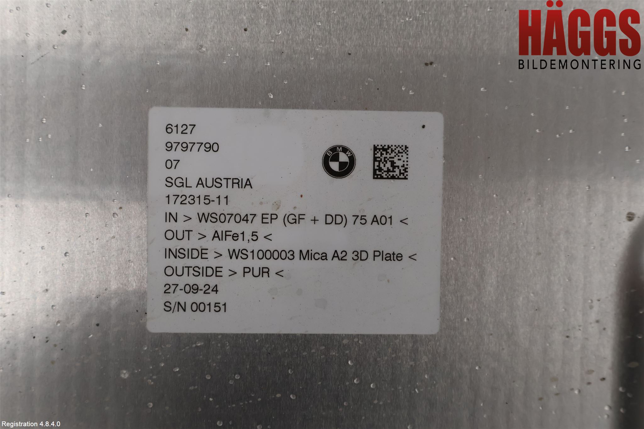 BMW 5/i5 G60/G61 24- Batteri Högspänning