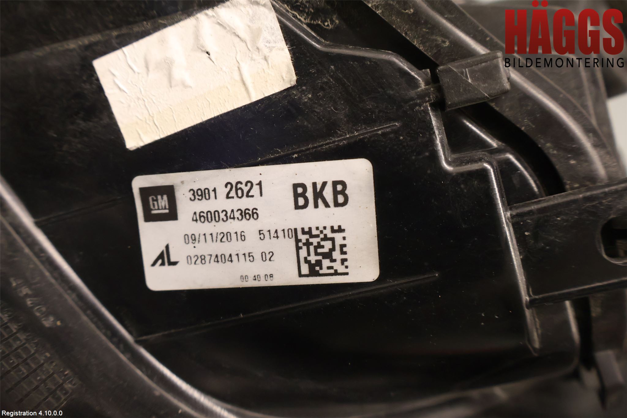 Opel CORSA E 15-19 Bakljus Vänster