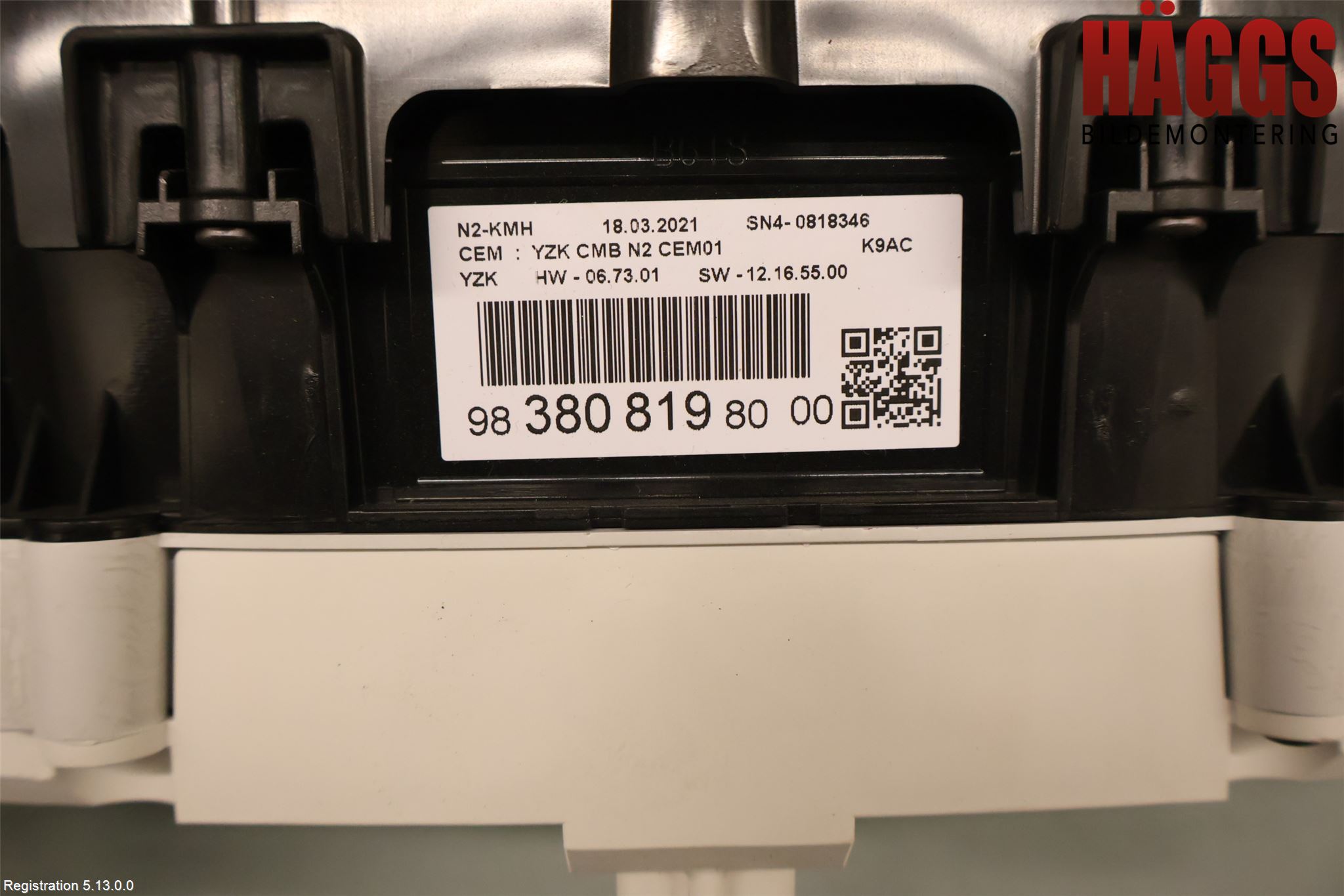 Citroen BERLINGO/E-BERLINGO 19- Instrument Komb