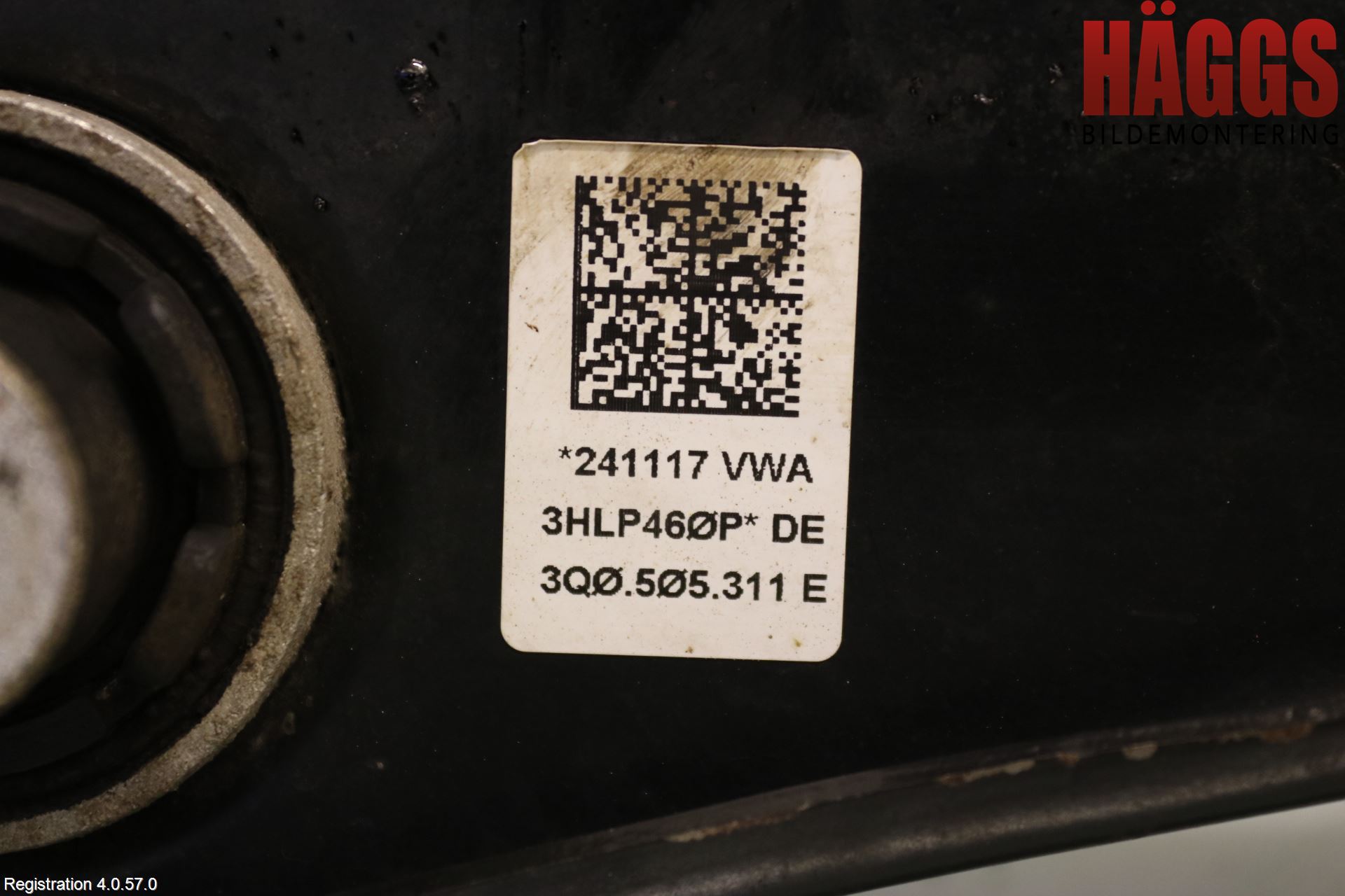 Volkswagen VW TIGUAN 16-24 Bärarm Bak Vänster