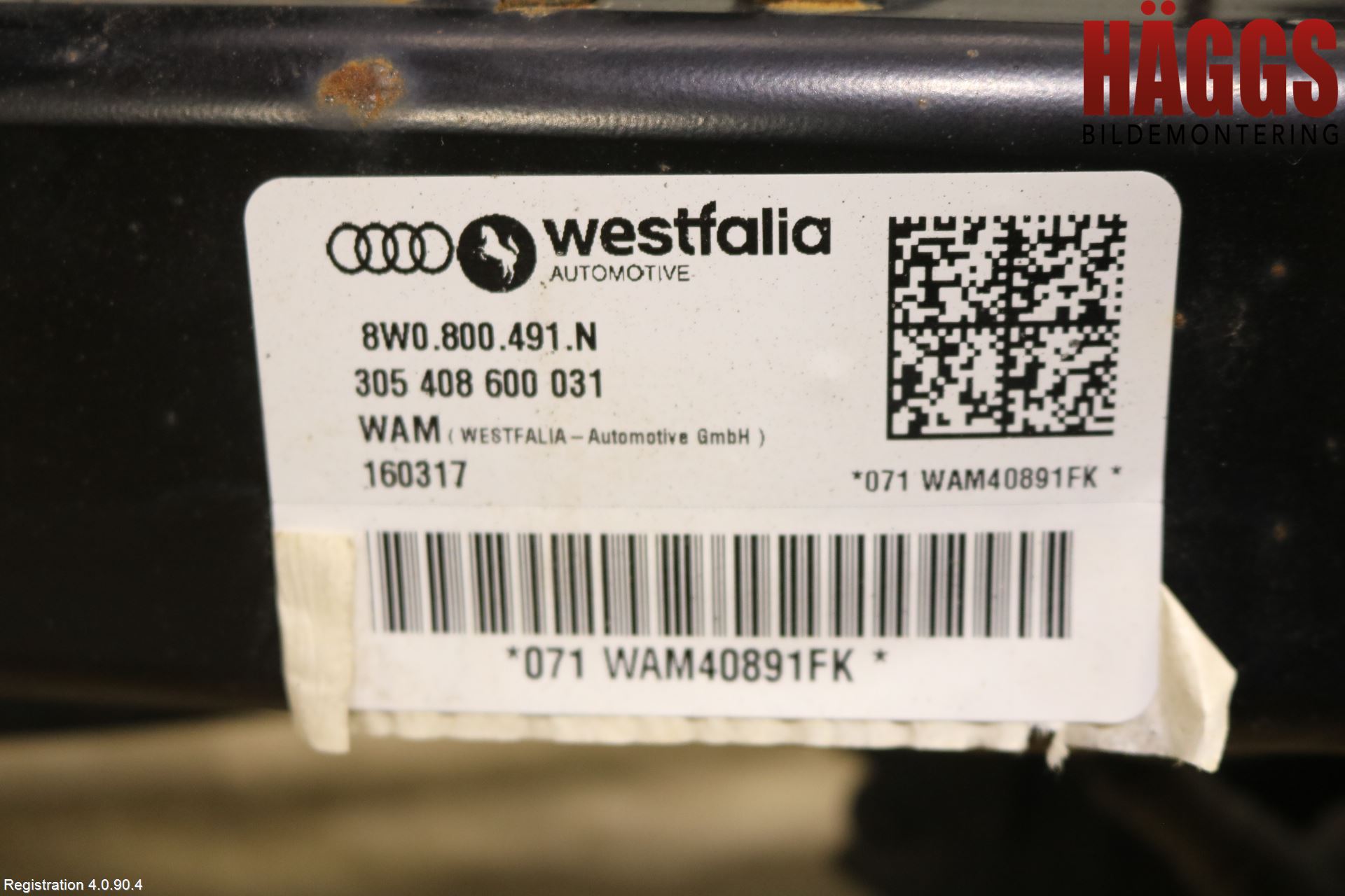 Audi A4 ALLROAD 17- Dragkrok