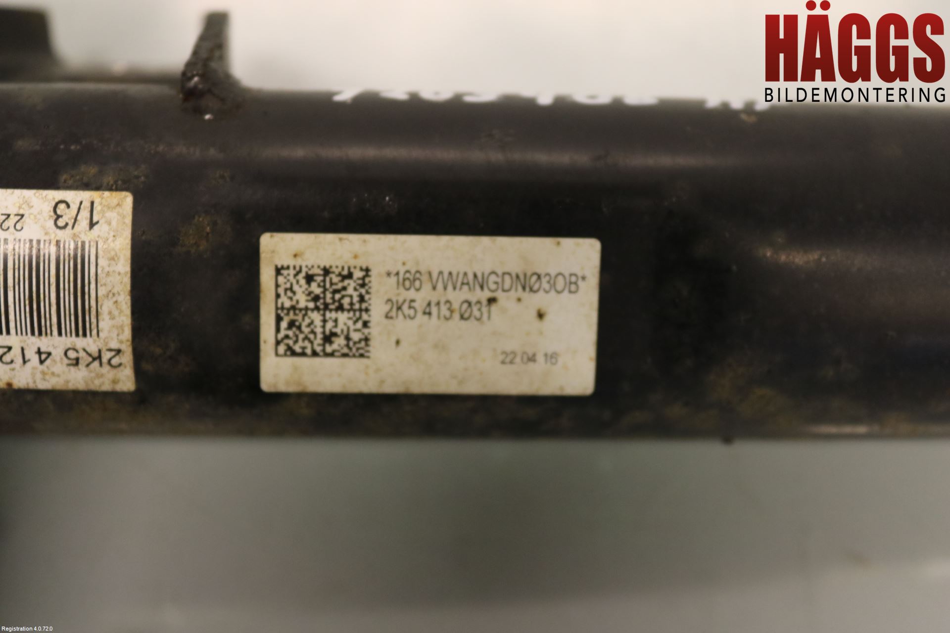 Volkswagen VW CADDY 16-20 Fjäderben Fram Höger