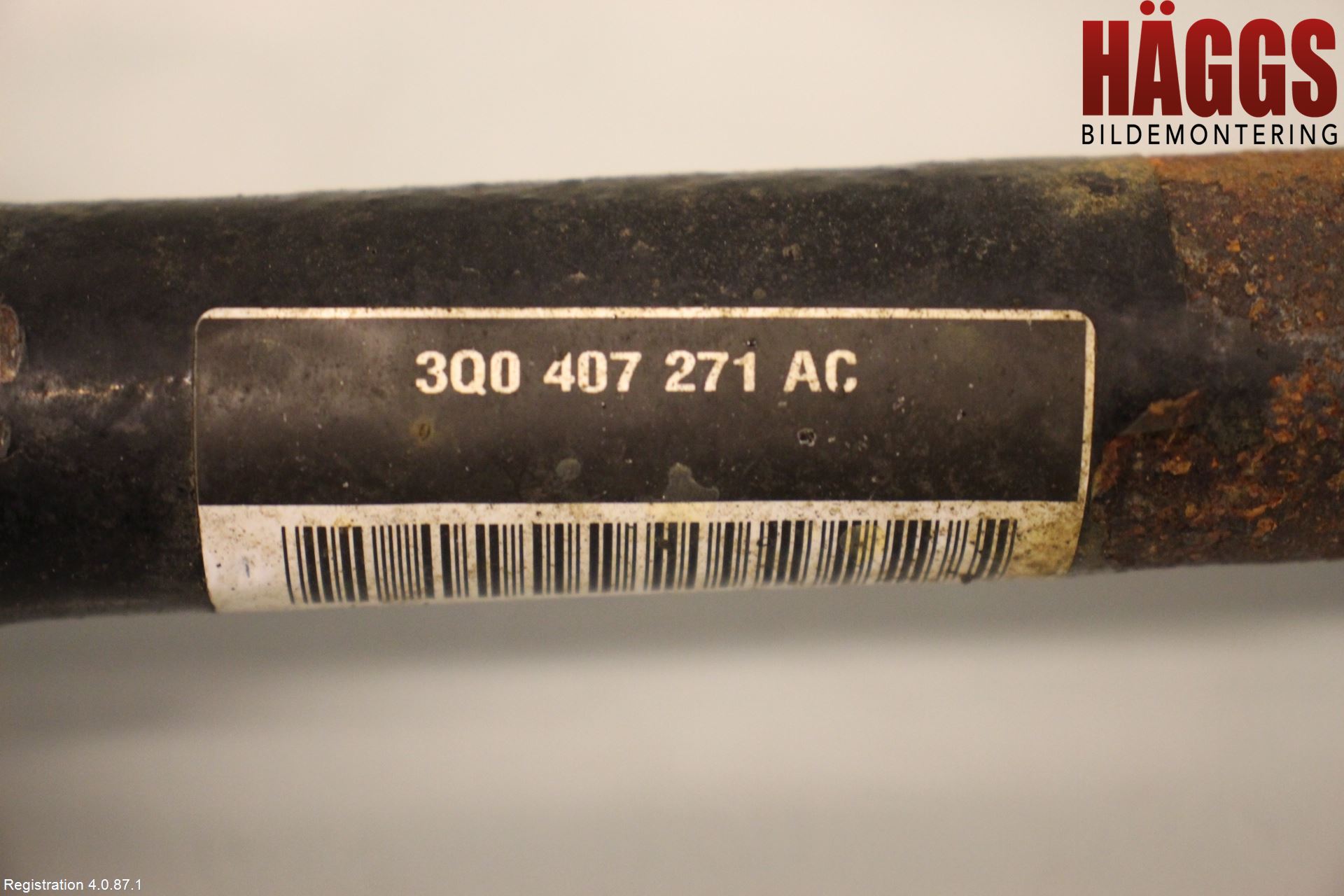 Volkswagen VW PASSAT 15-19 Drivaxel Fram Vänster