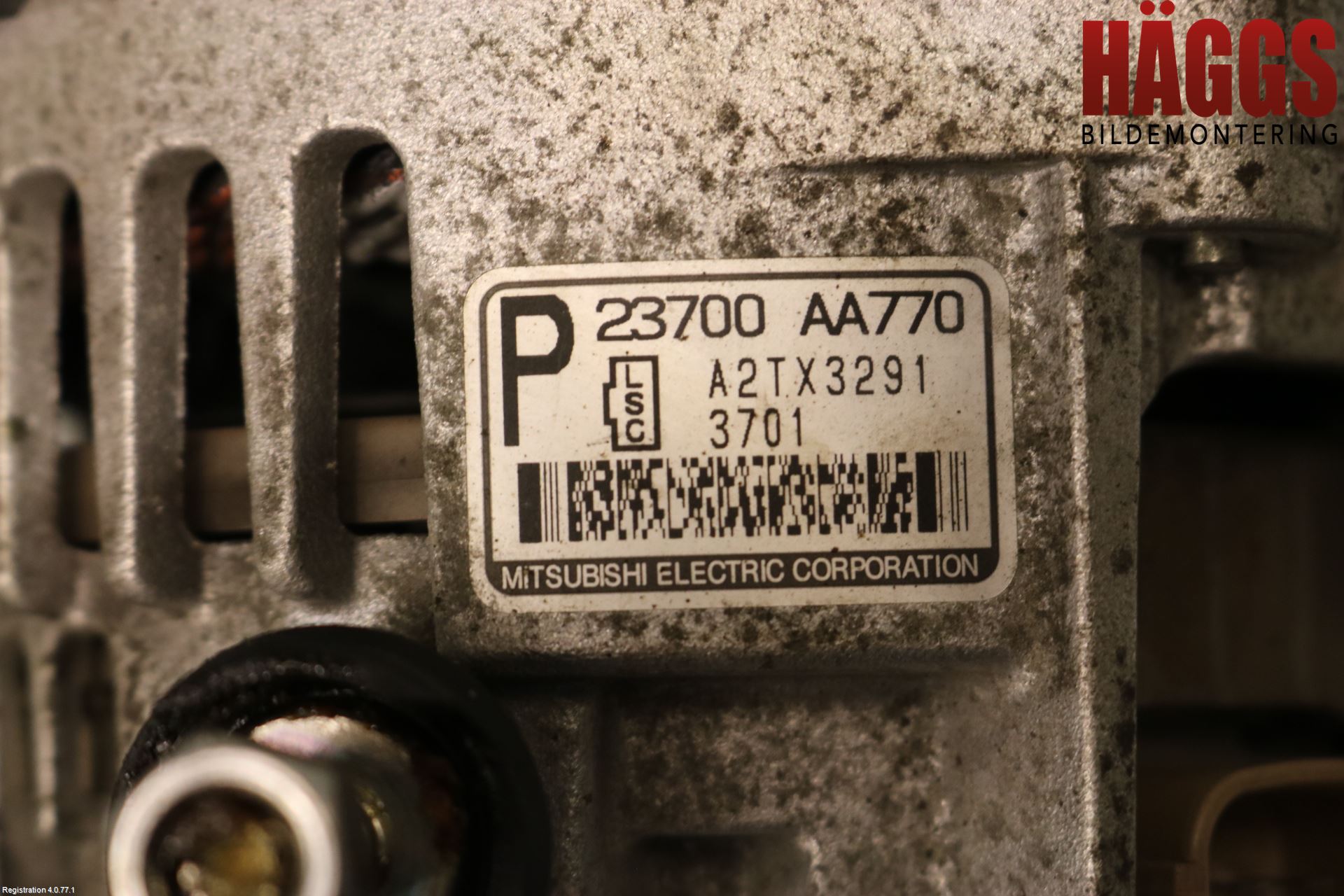 Subaru LEGACY 10-14 Generator