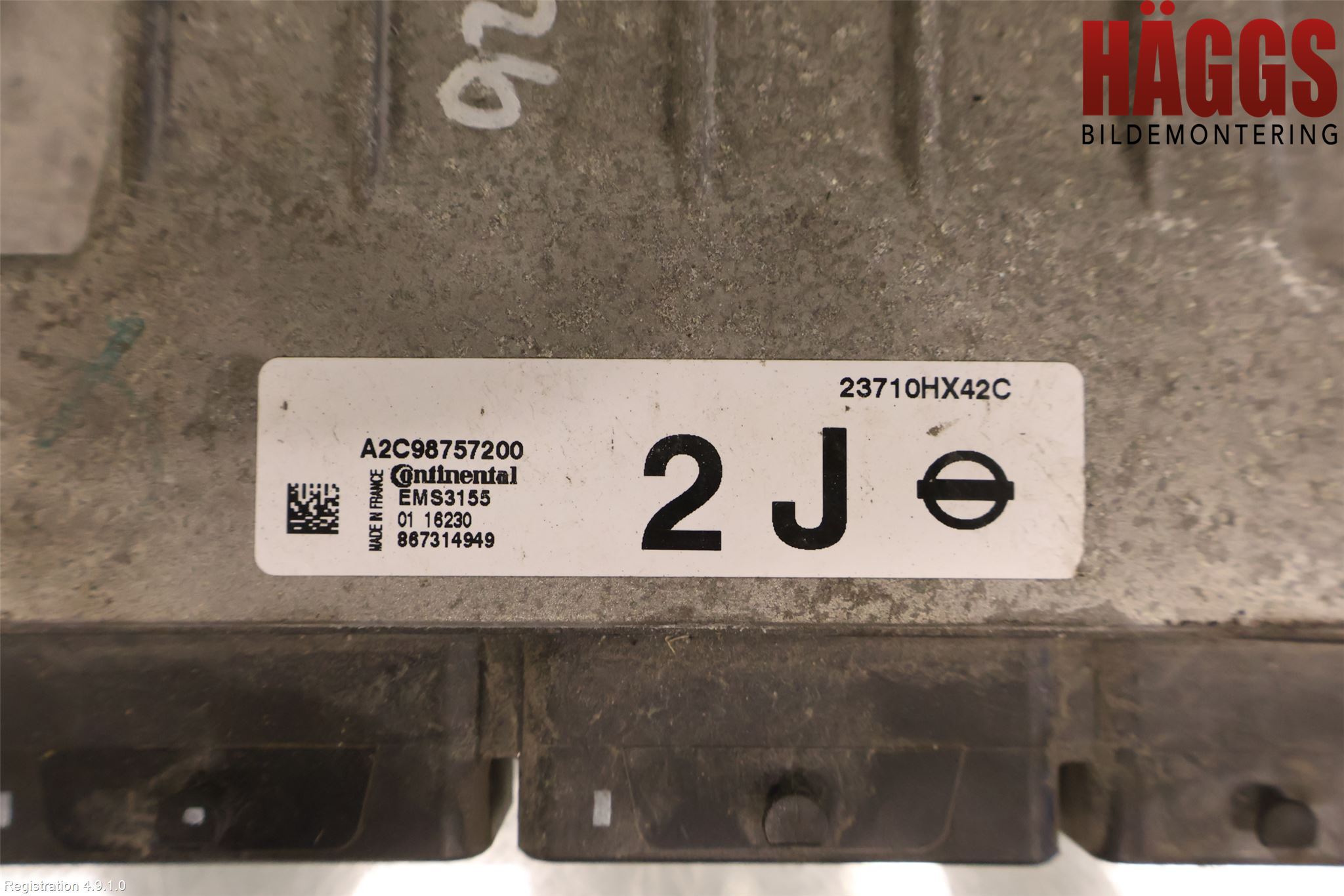 Nissan QASHQAI 14-17 Styrenhet Insprut Bensin