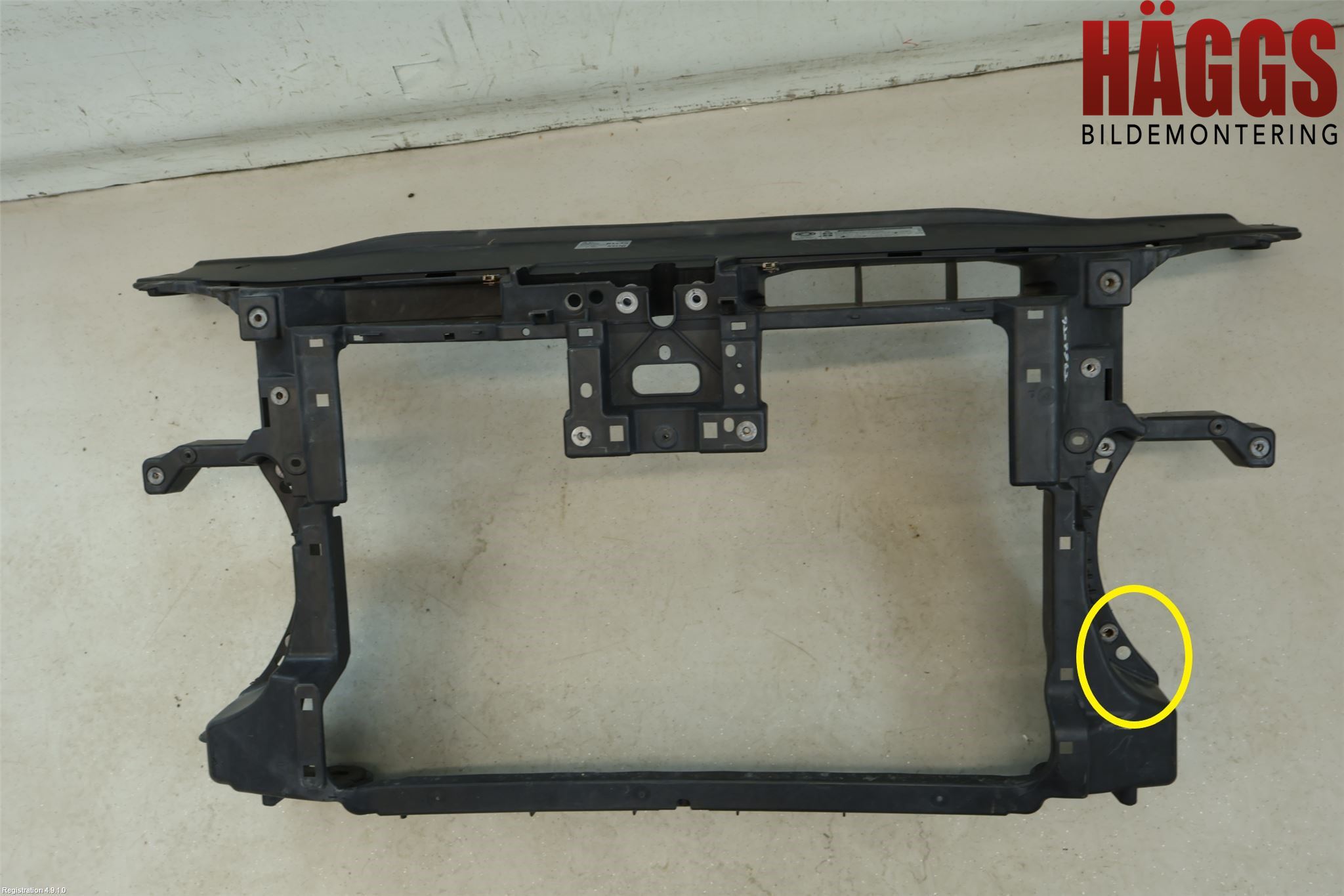 Volkswagen VW PASSAT 11-14 Frontplåt