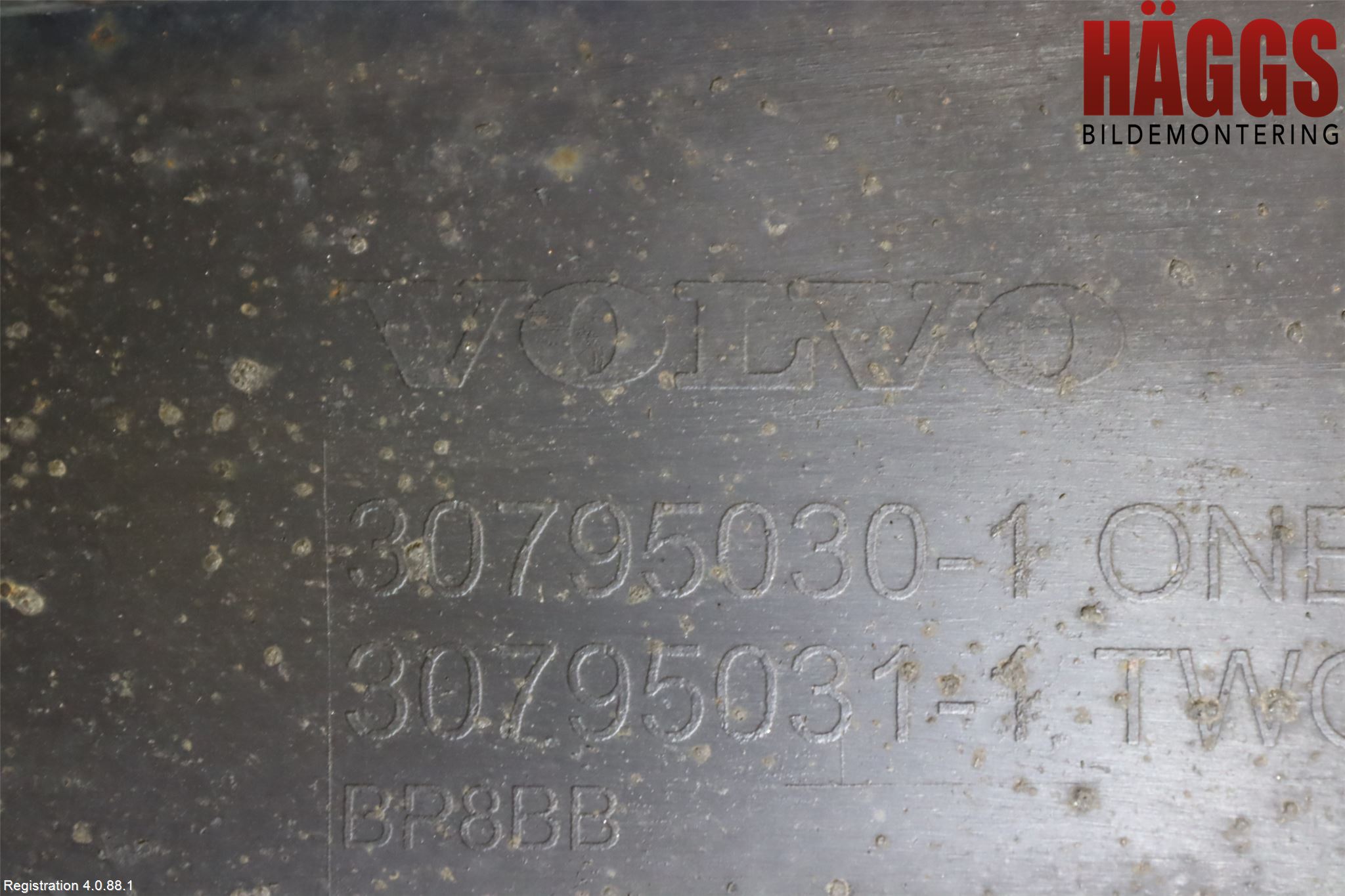 Volvo V60 11-13 Spoiler Bak