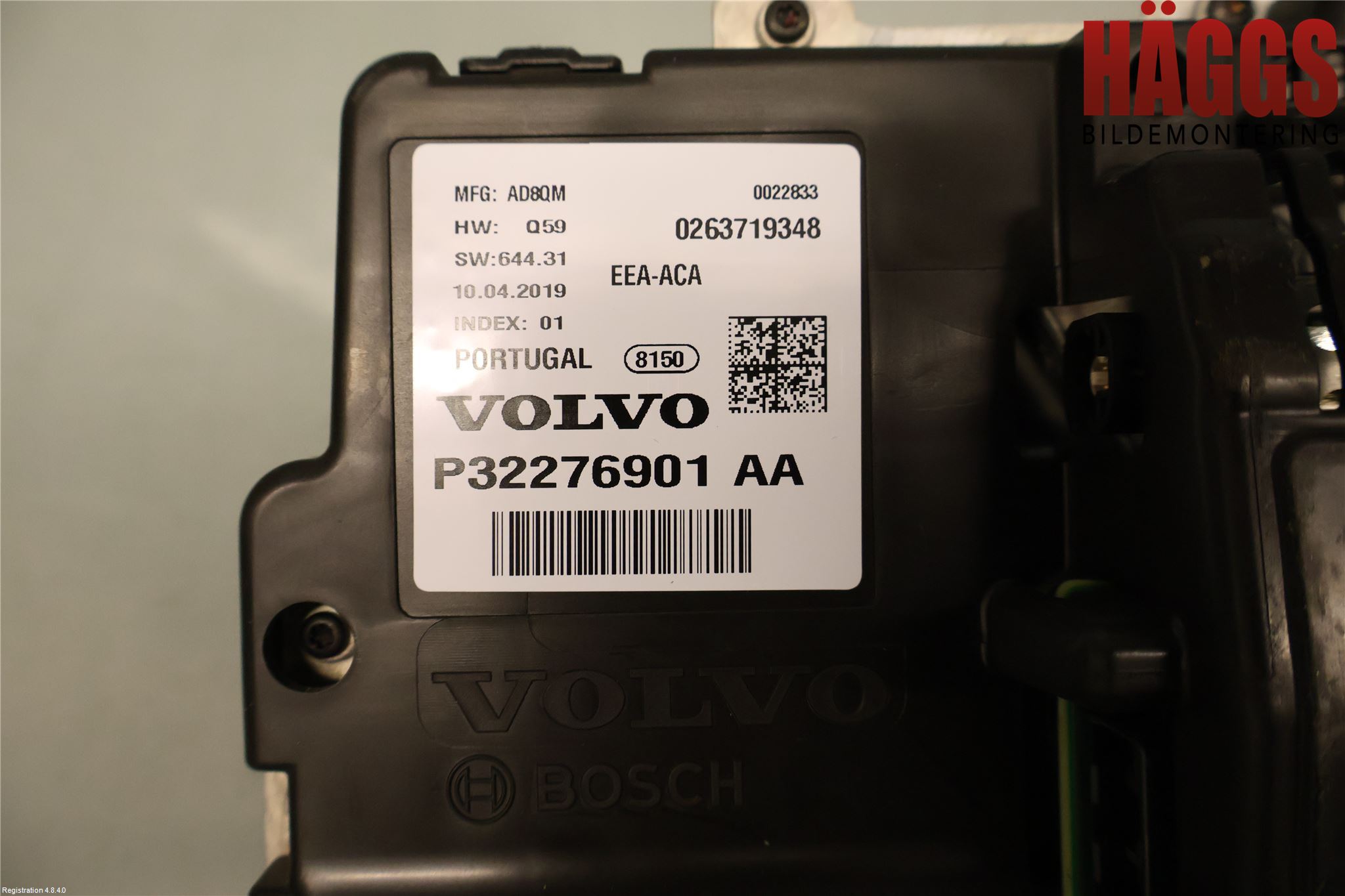 Volvo V60 19- Instrument Komb