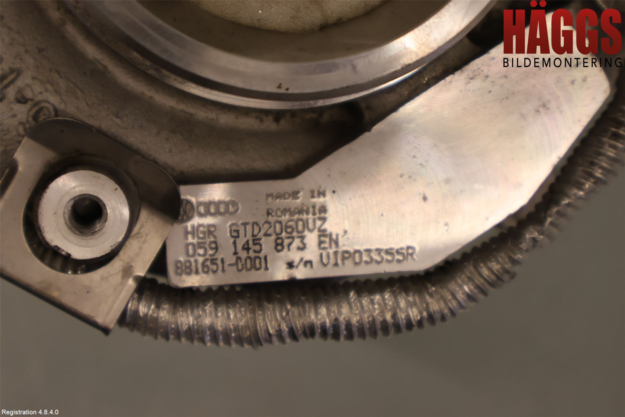 Volkswagen VW AMAROK 2H 10-22 Turboaggregat