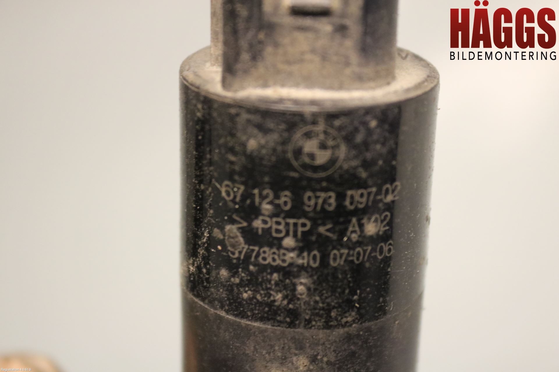 BMW 5 E60/61 Sed/Tou 02-10 Spolarpump Högtryck