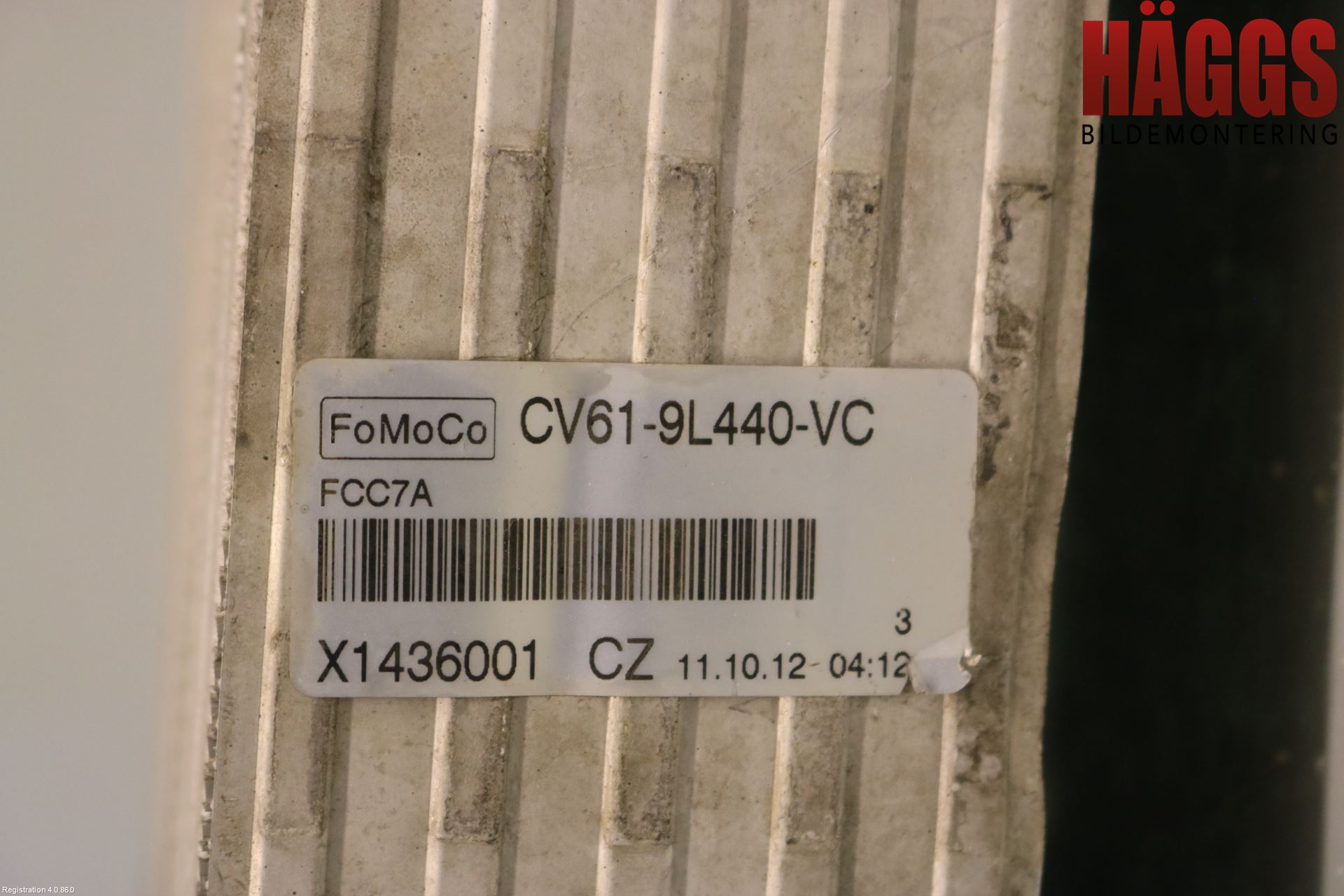 Ford FOCUS 11-14 Laddluft-Intercooler Kyl