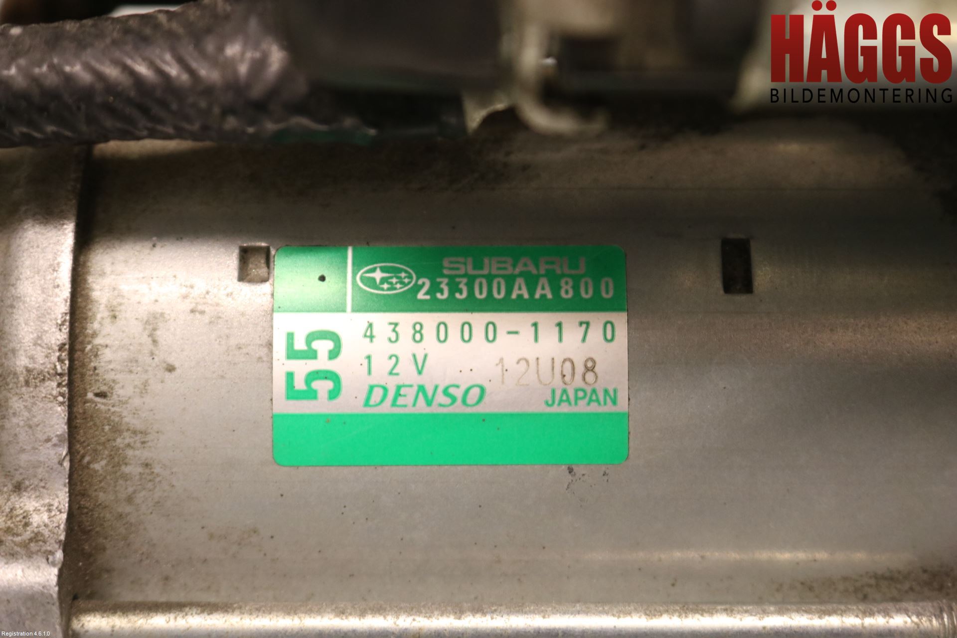 Subaru OUTBACK 15-20 Startmotor