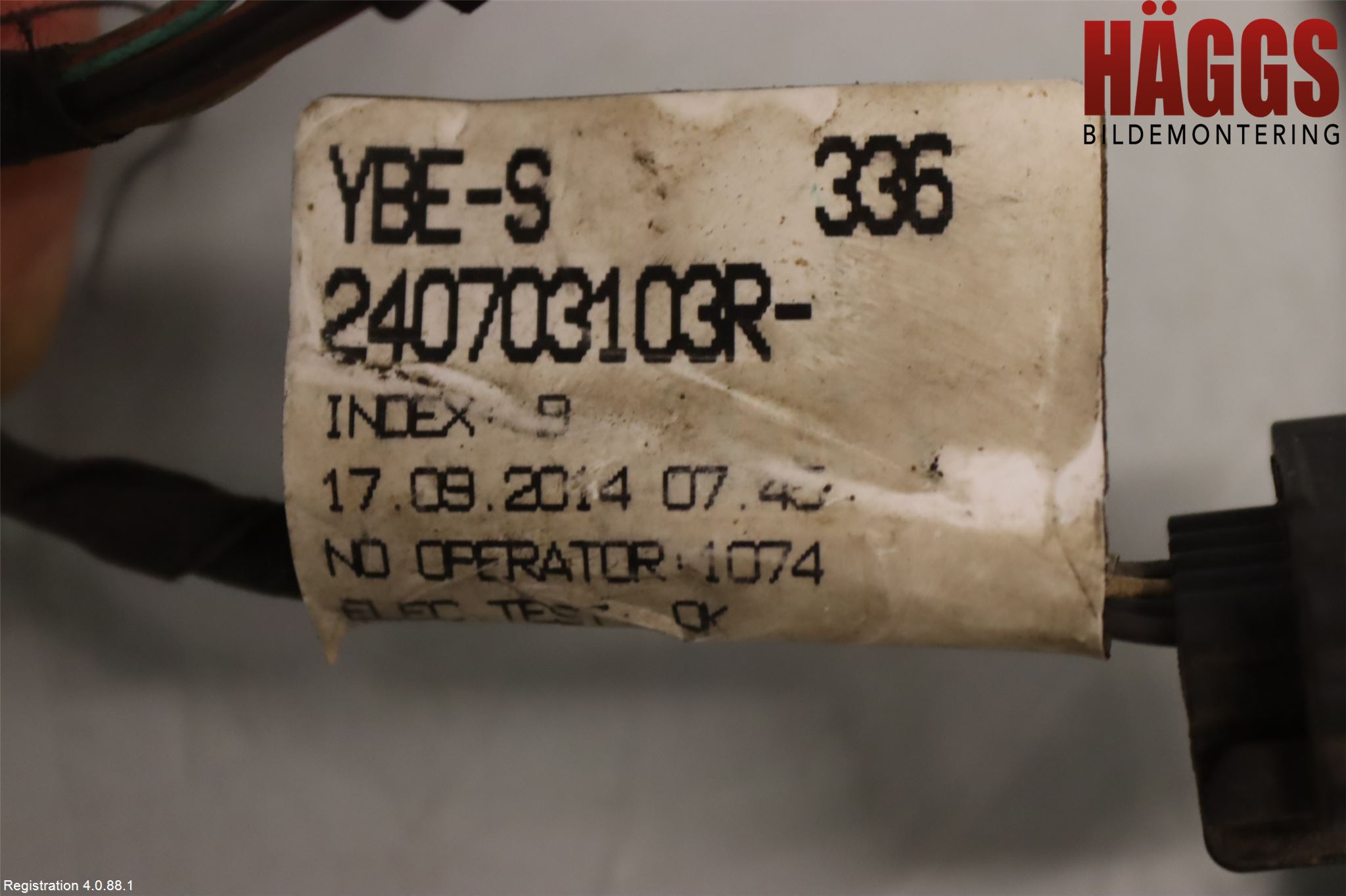 Renault MEGANE III 09-15 Kabelhärva