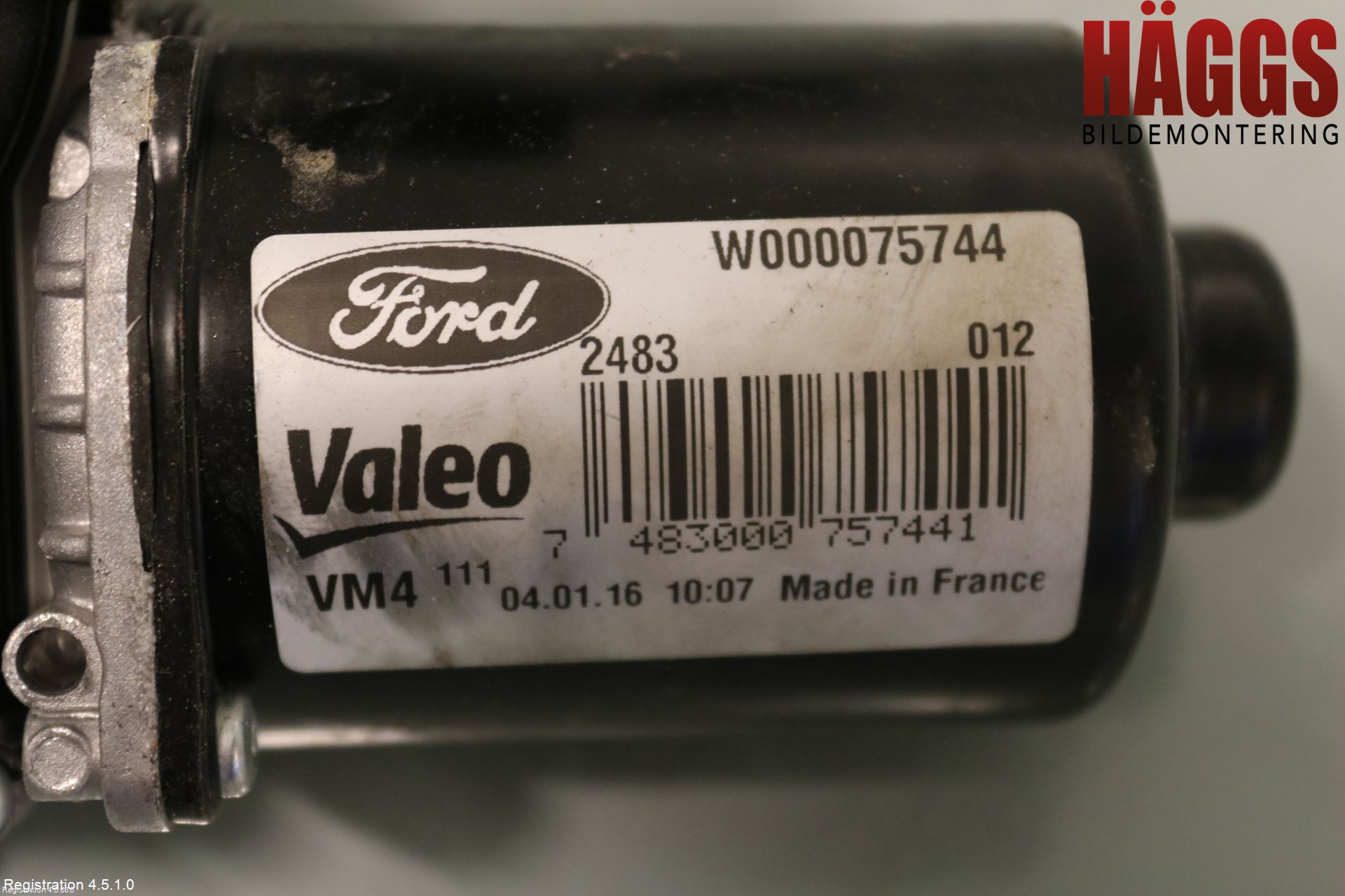 Ford GALAXY 06-15 Torkarmotor Vindruta