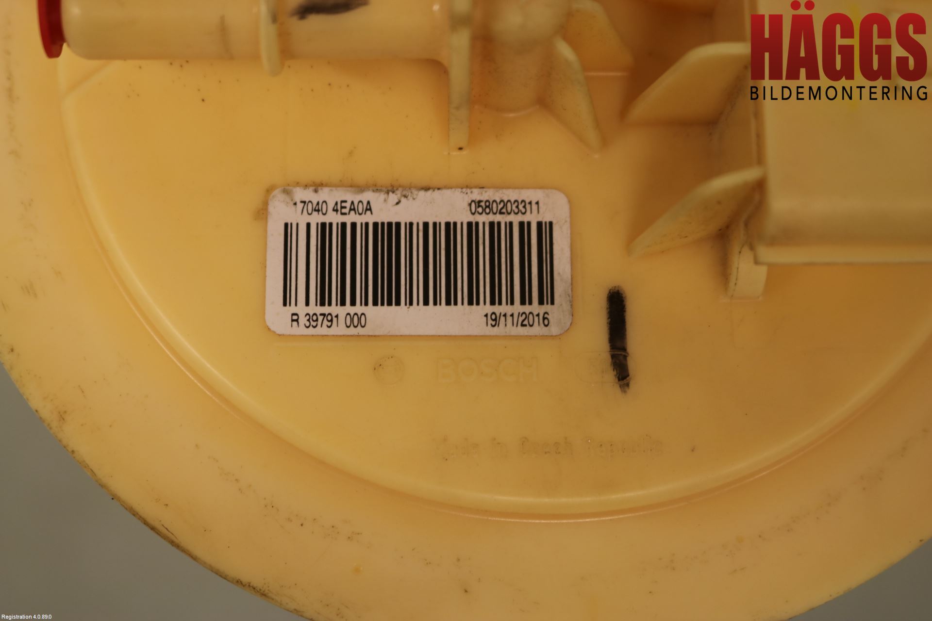 Nissan QASHQAI 14-17 Bränslepump El