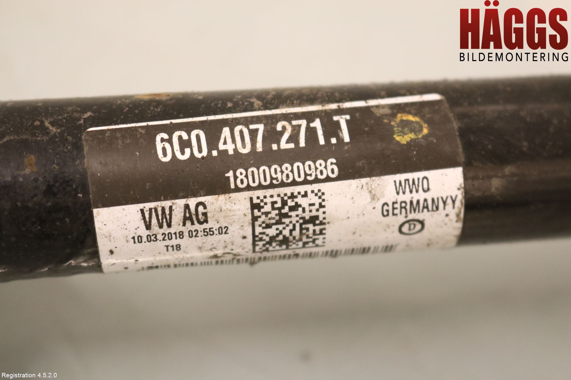 Skoda FABIA 15-21 Drivaxel Fram Vänster