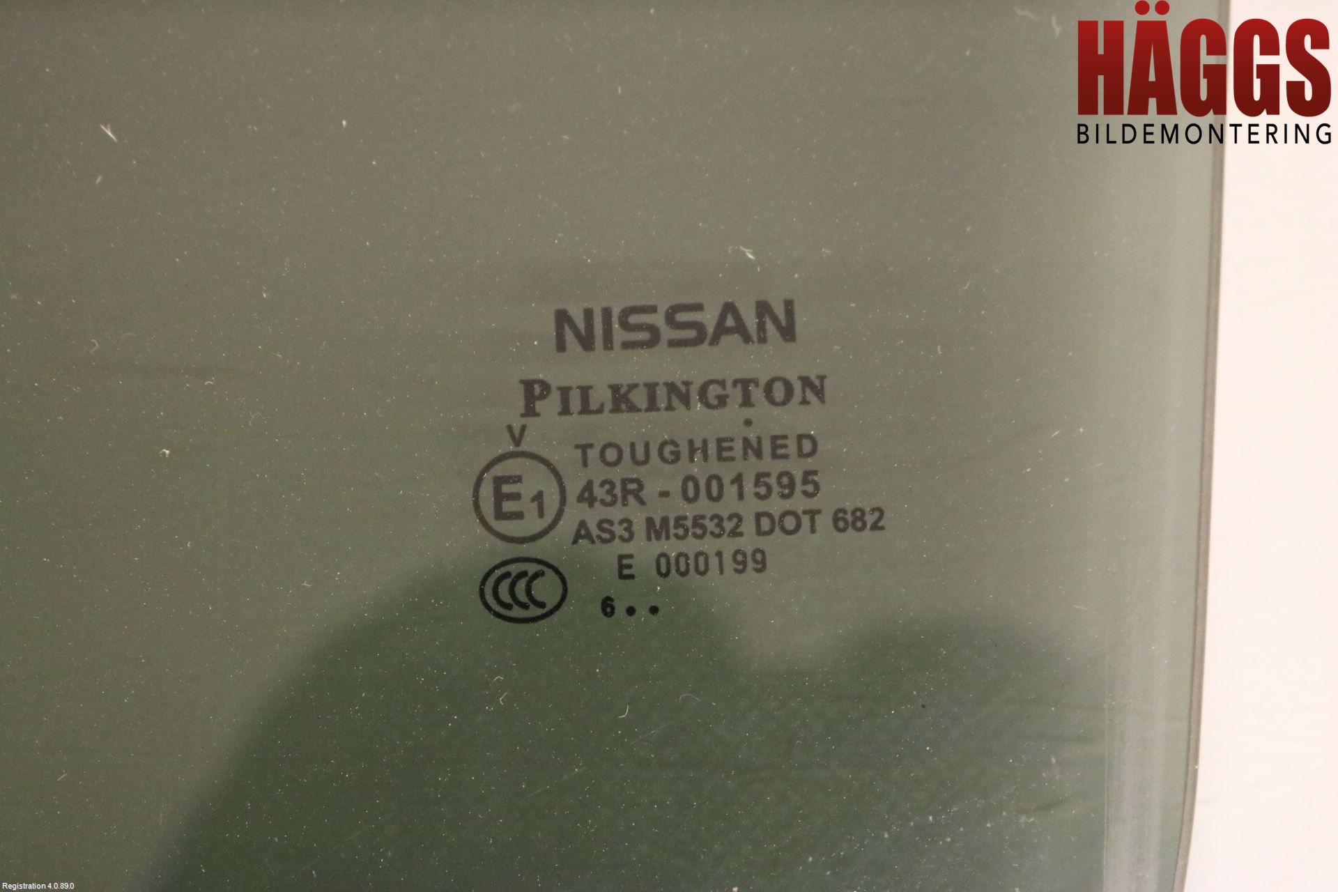 Nissan QASHQAI 14-17 Dörruta Bak Vänster