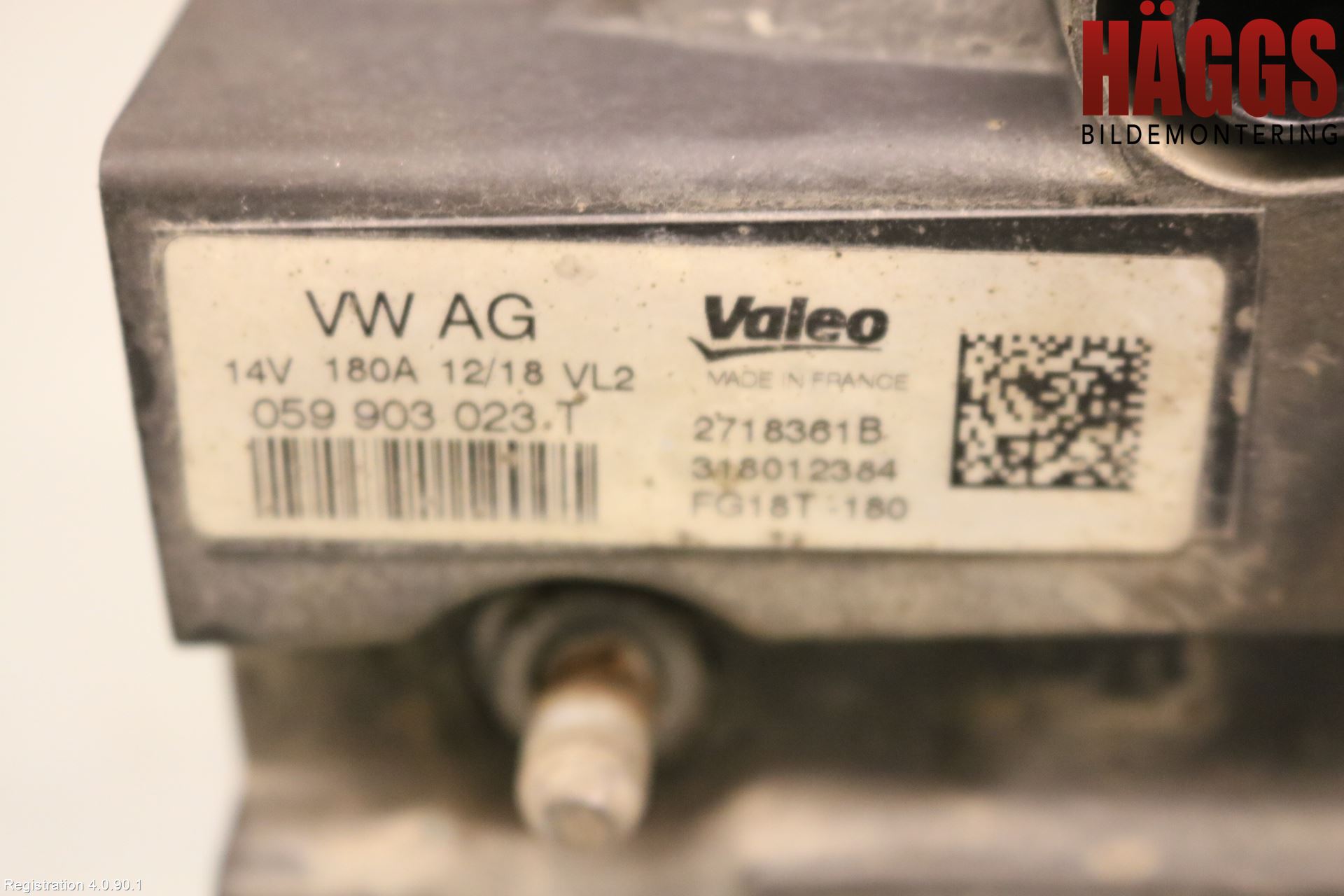 Volkswagen VW AMAROK 2H 10-22 Generator