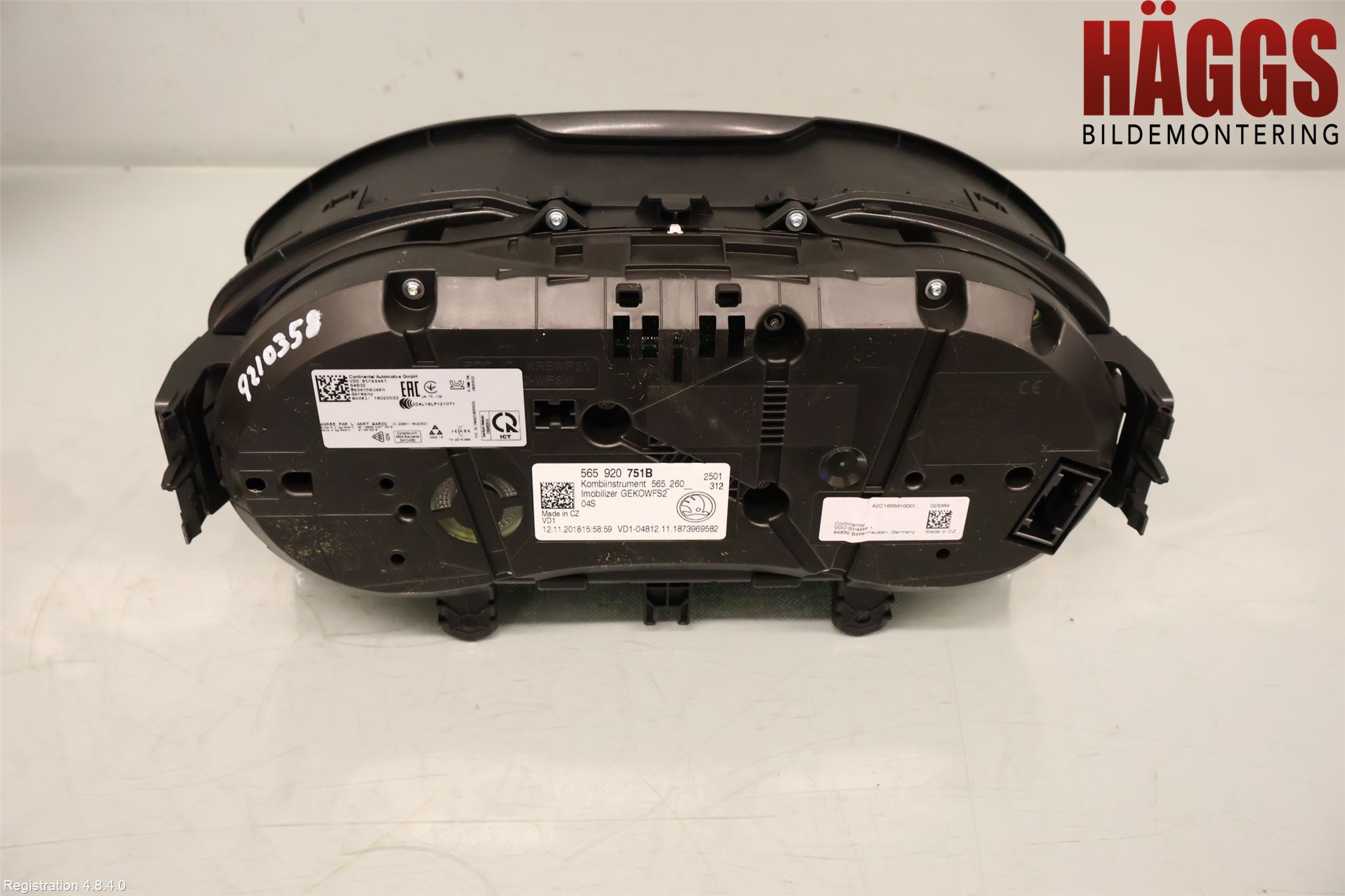 Skoda KODIAQ 17-24 Instrument Komb