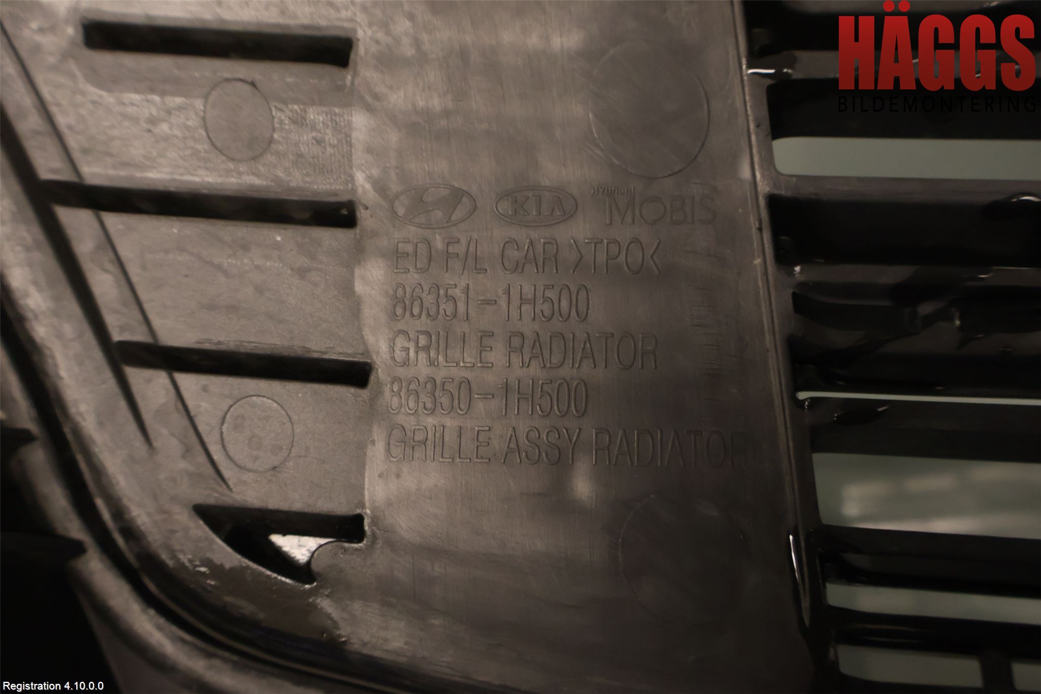 Kia CEED 06-12 Grill Komp