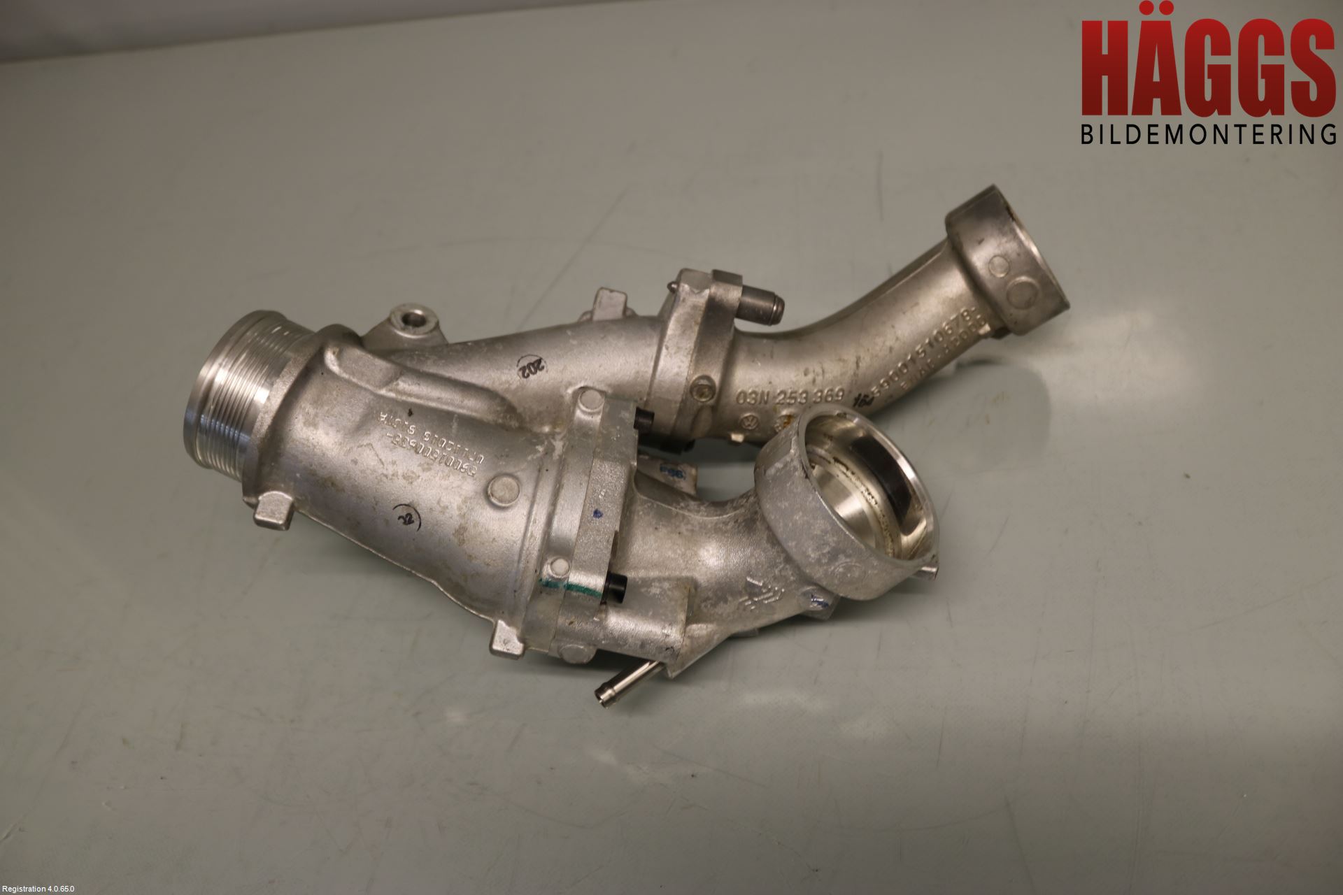 Volkswagen VW TIGUAN 16-24 Laddluft-Intercoolerrör