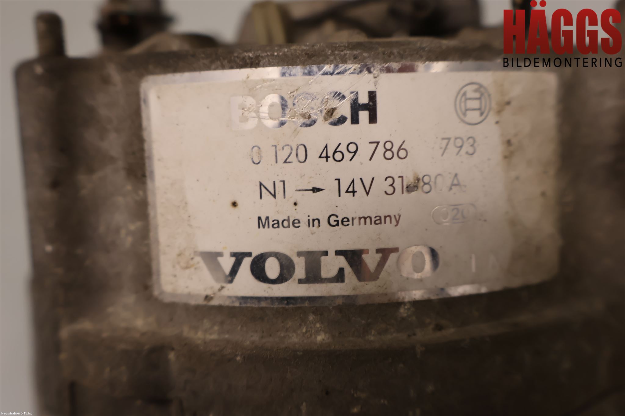 Volvo 740 88-92 Generator