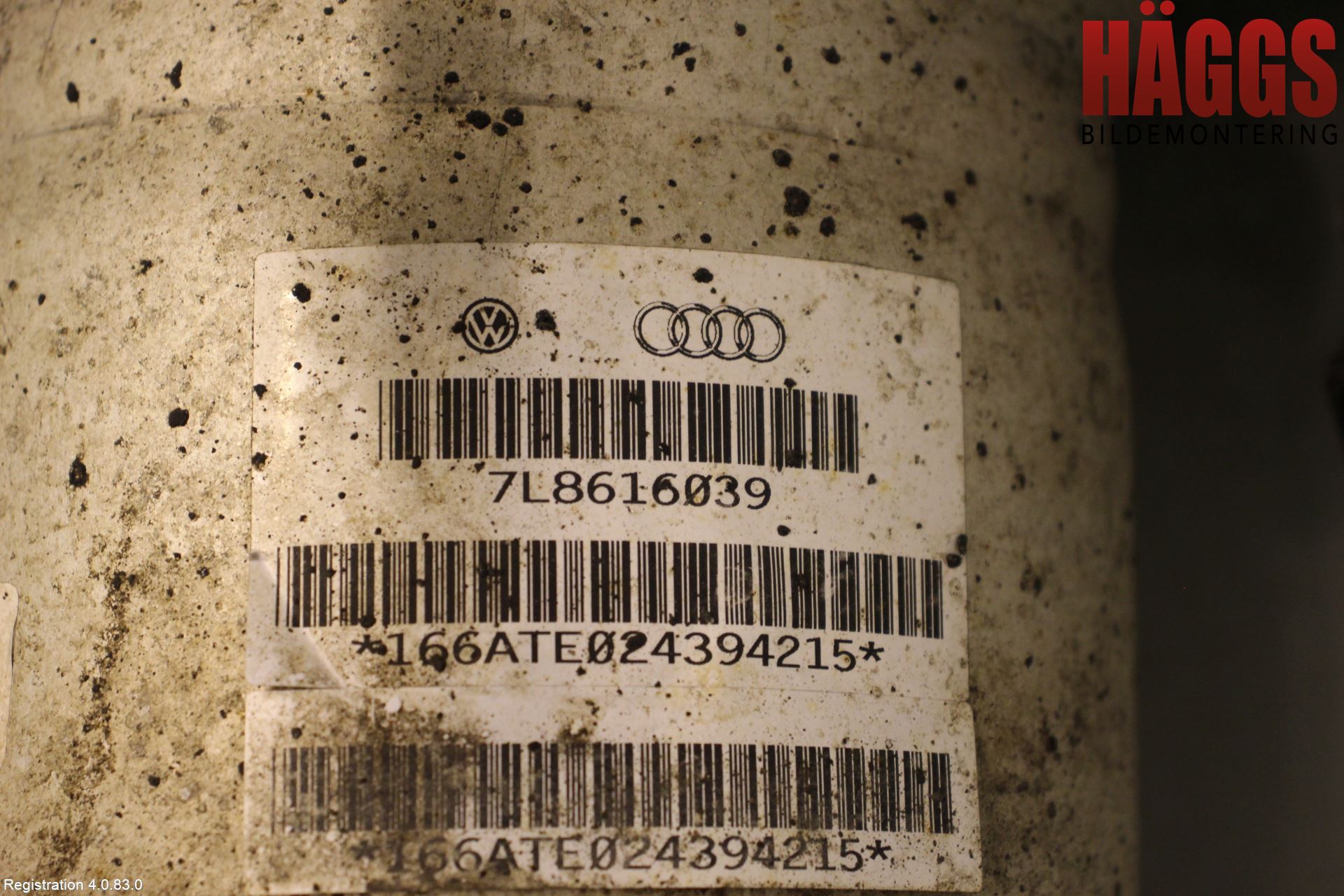Audi Q7/SQ7 Fjäderben Fram Vänster